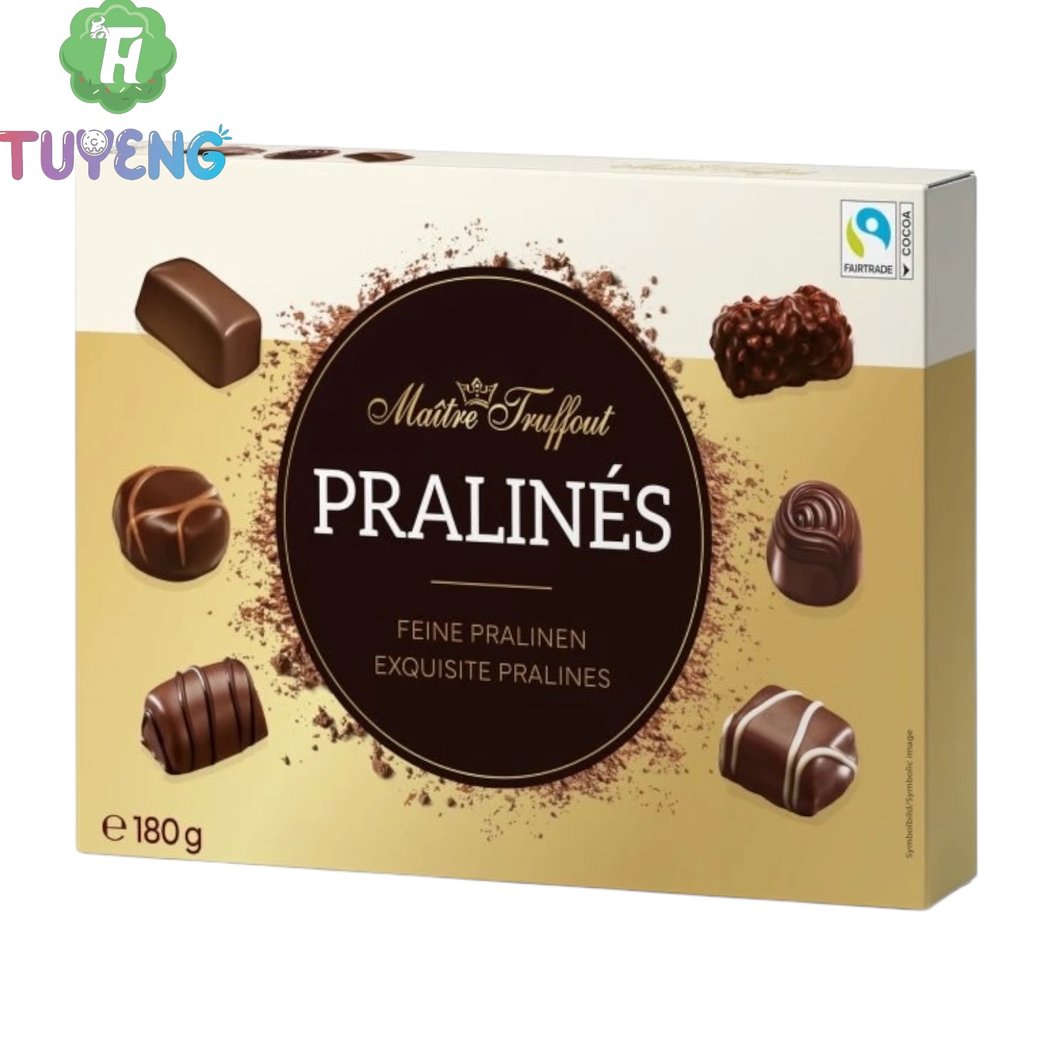 MAÎTRE Truffout Pralinés Exquisite 180 g