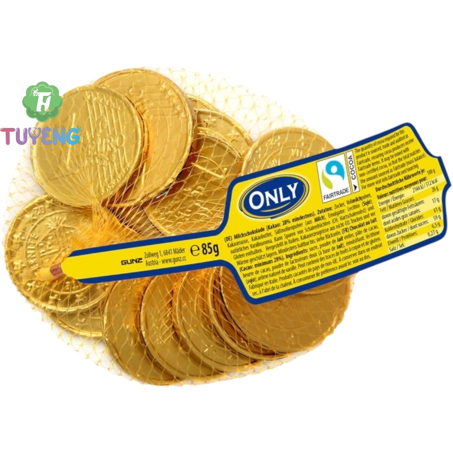 ONLY Milk Chocolate Coin 85 g