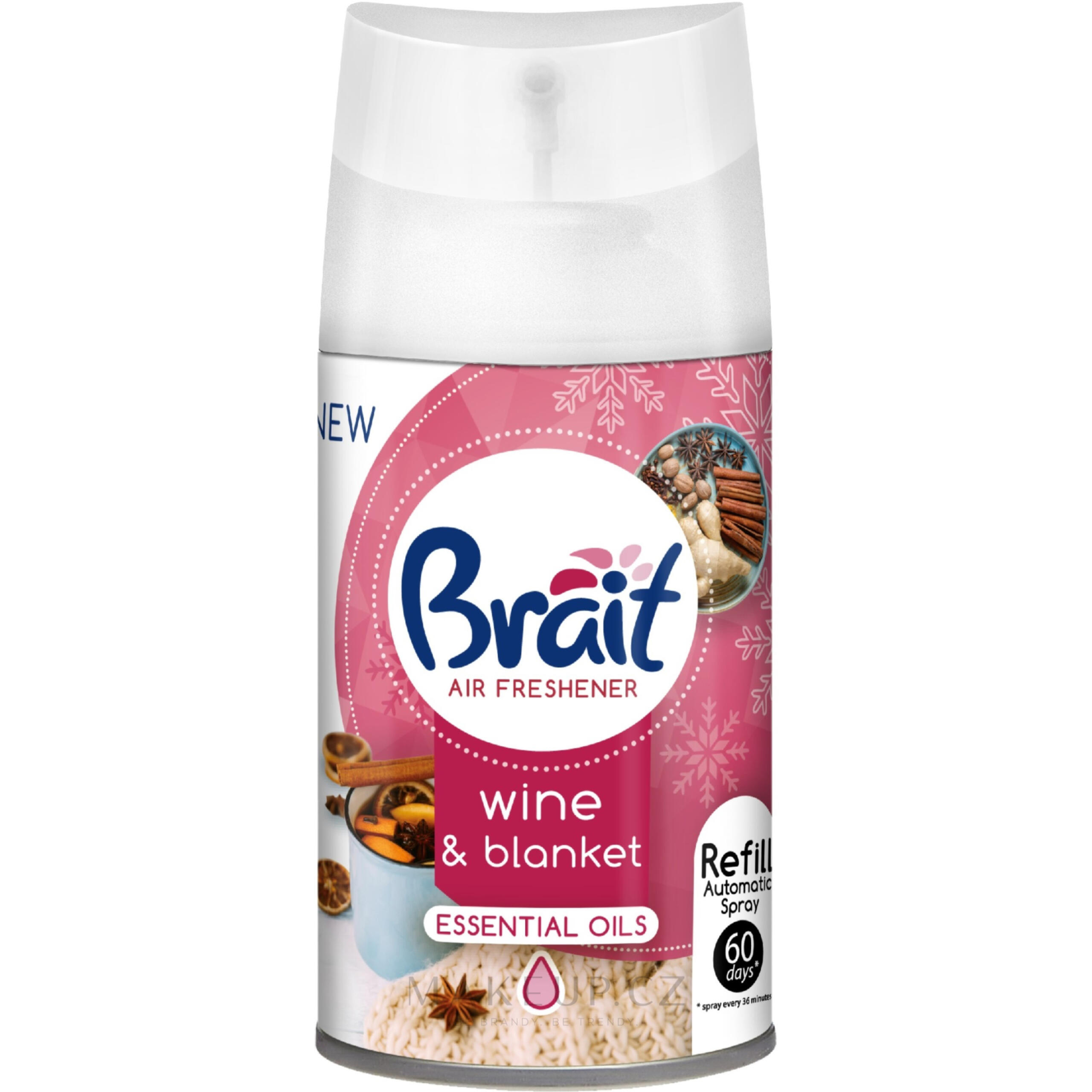 BRAIT 250 ml Air Freshener Wine&Blanket