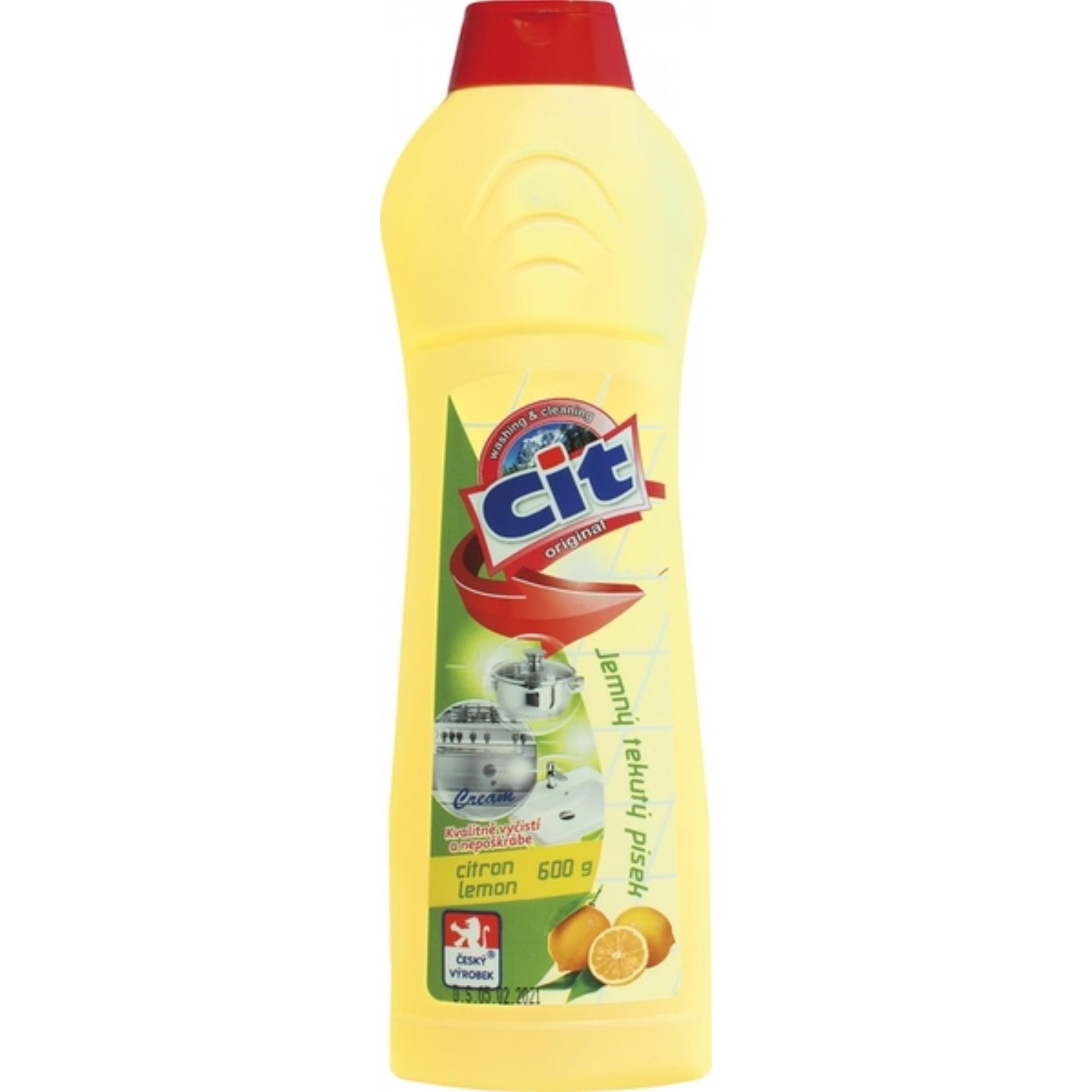 CIT Original Jemný Tekutý Písek Citron 600 g