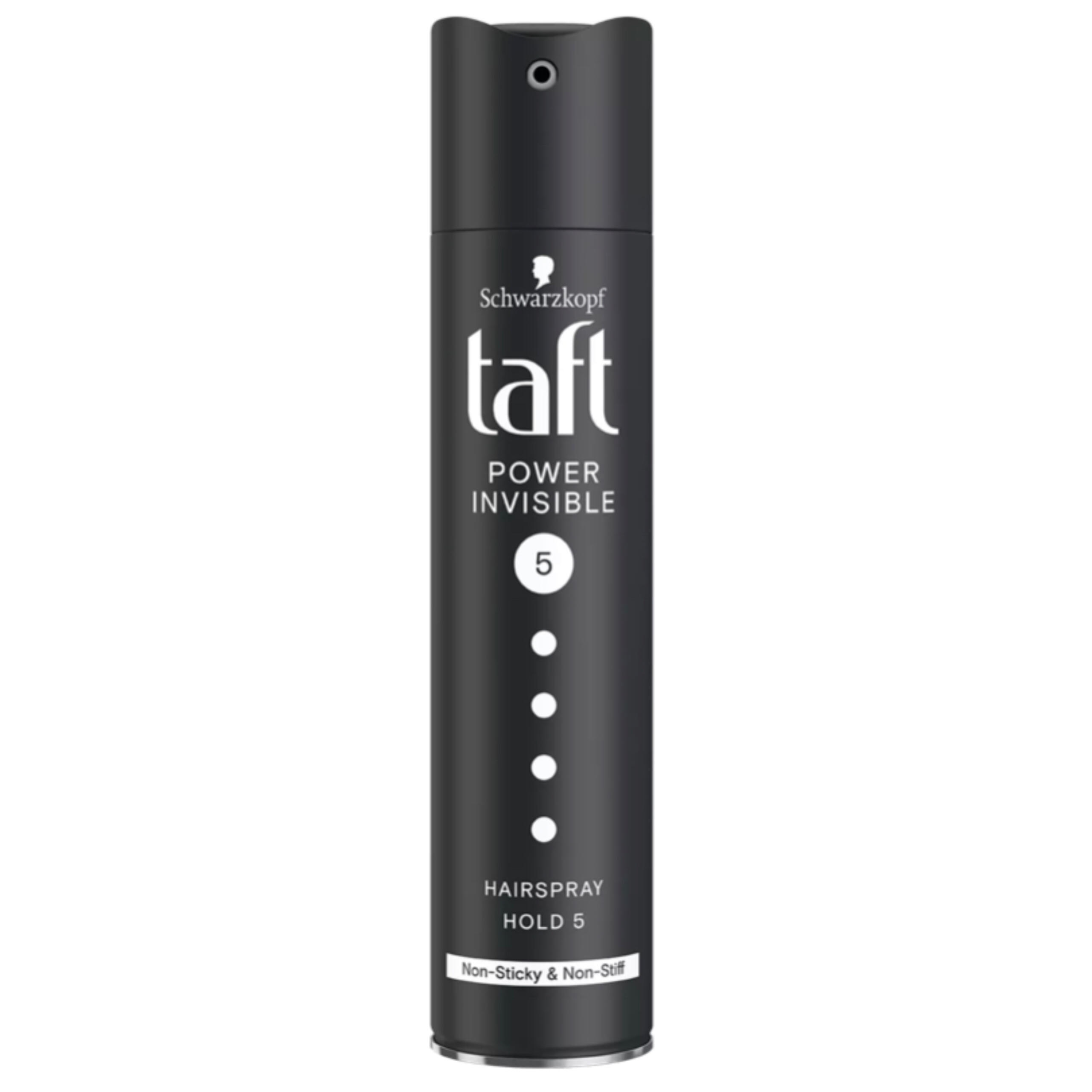 Taft lak na vlasy Invisible power fixace 5 250 ml