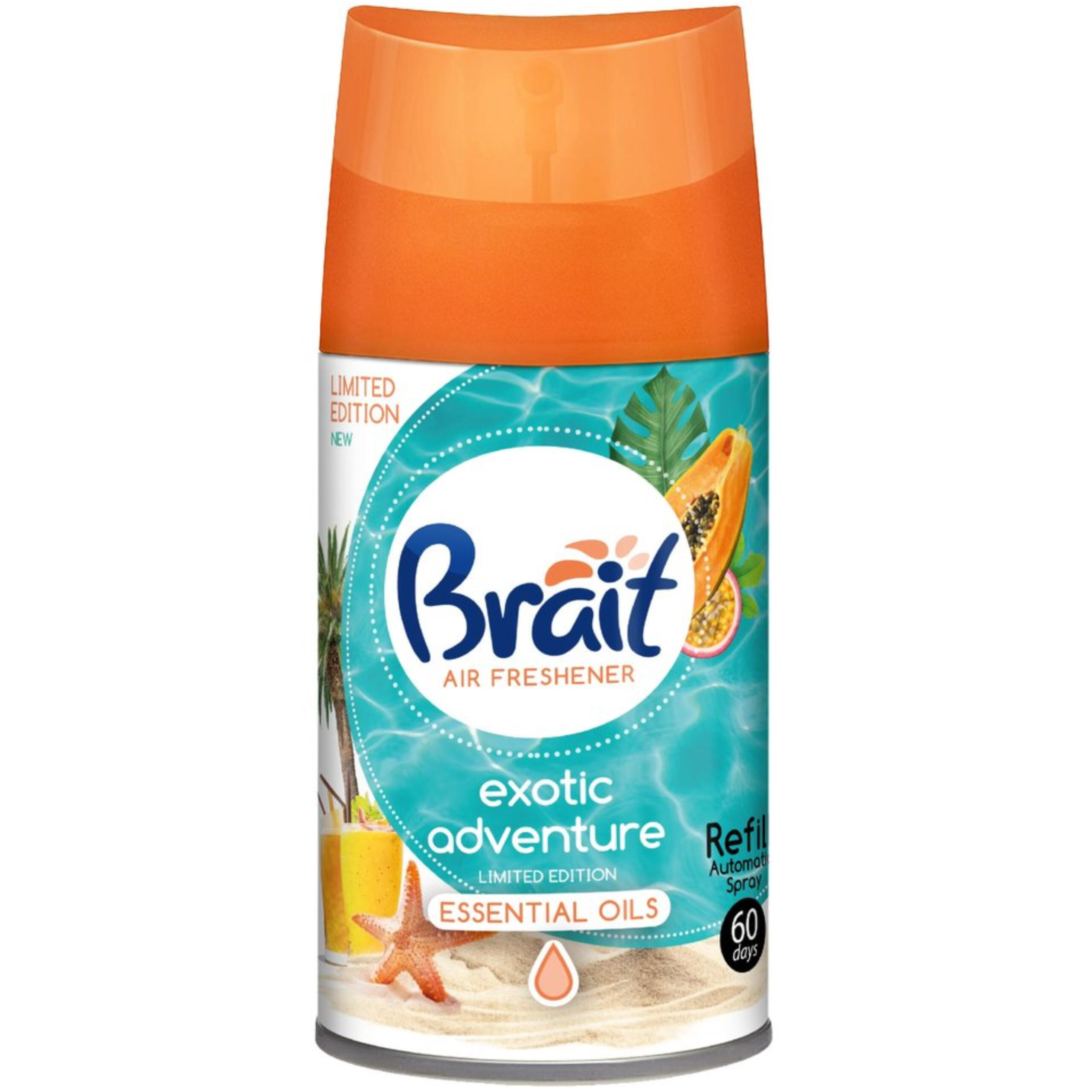 Brait osvěžovač vzduchu náhrada Exotic adventure 250 ml