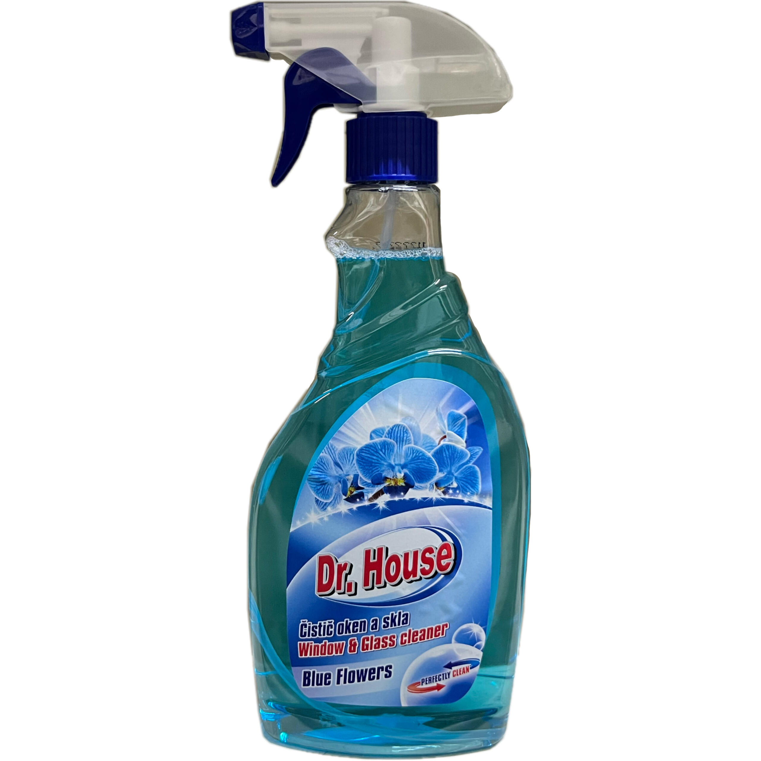 DR.HOUSE Clean Window&Class Blue Flower 500 ml