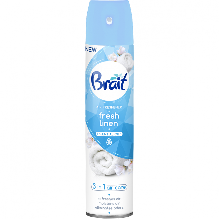 Brait osvěžovač vzduchu NEW Fresh linen 300 ml