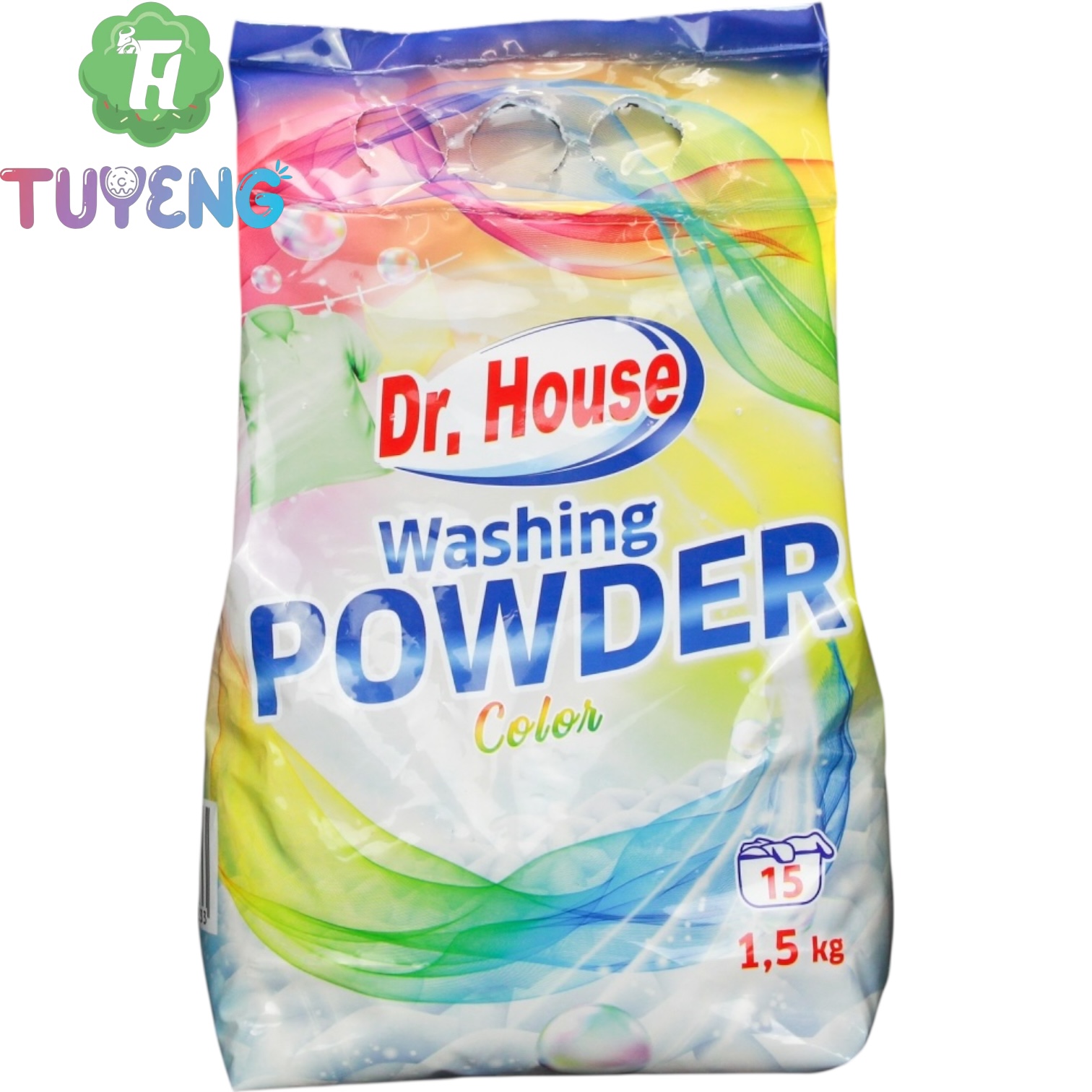 DR.HOUSE Washing Powder Color 10×1,5 kg