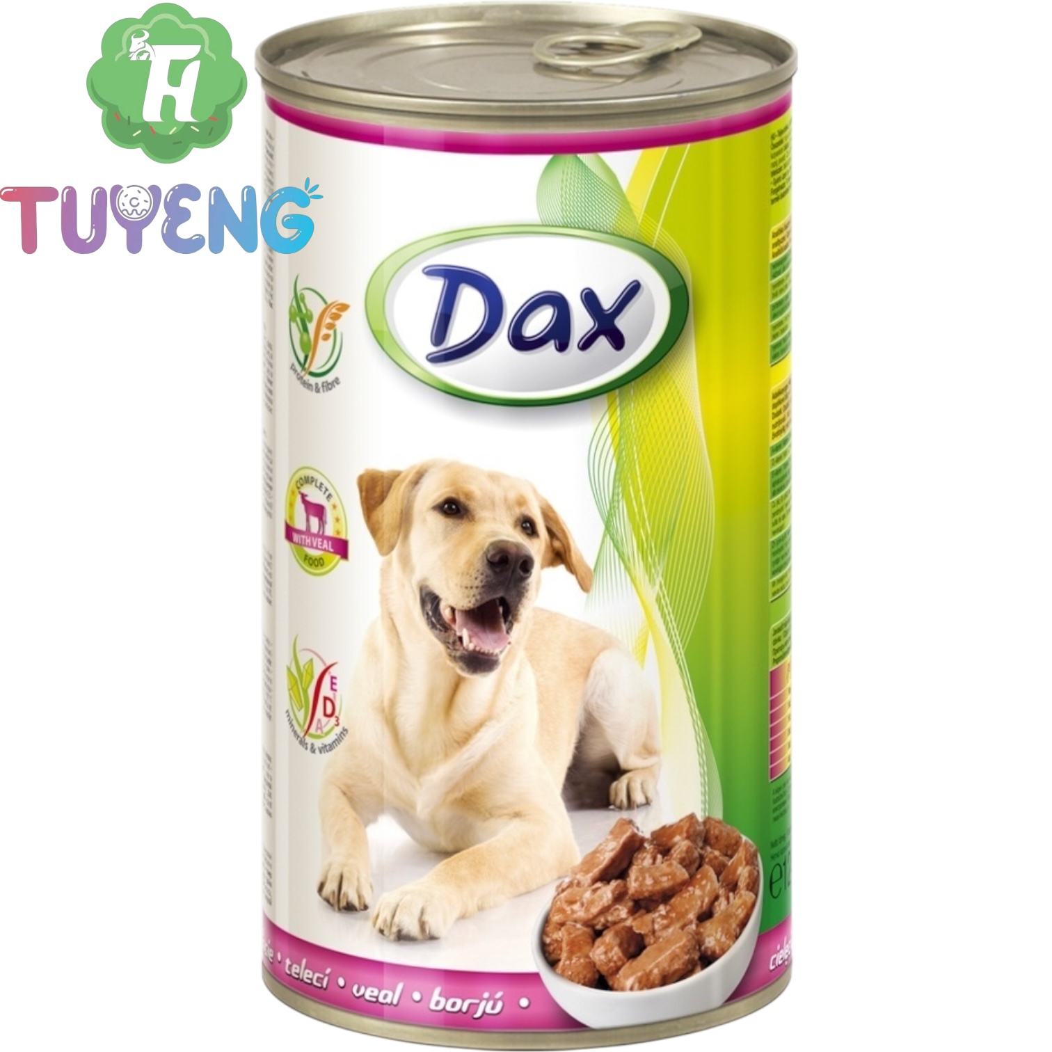 DAX 1240 g Kousky Pes Telecí