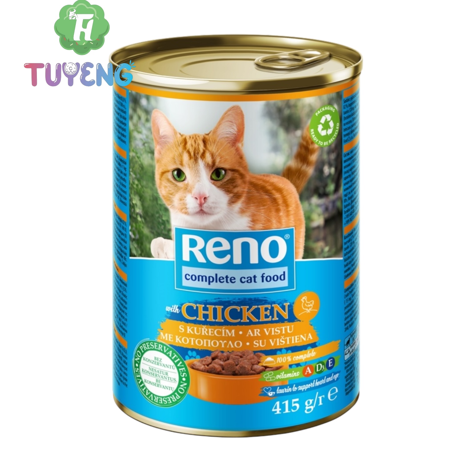 Reno 415 g kousky kočka kuřecí