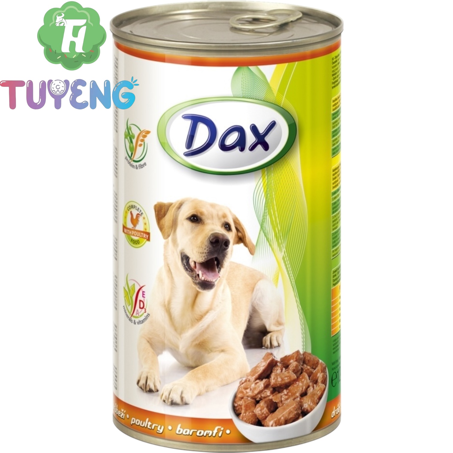 DAX 1240 g Kousky Pes Drůbež
