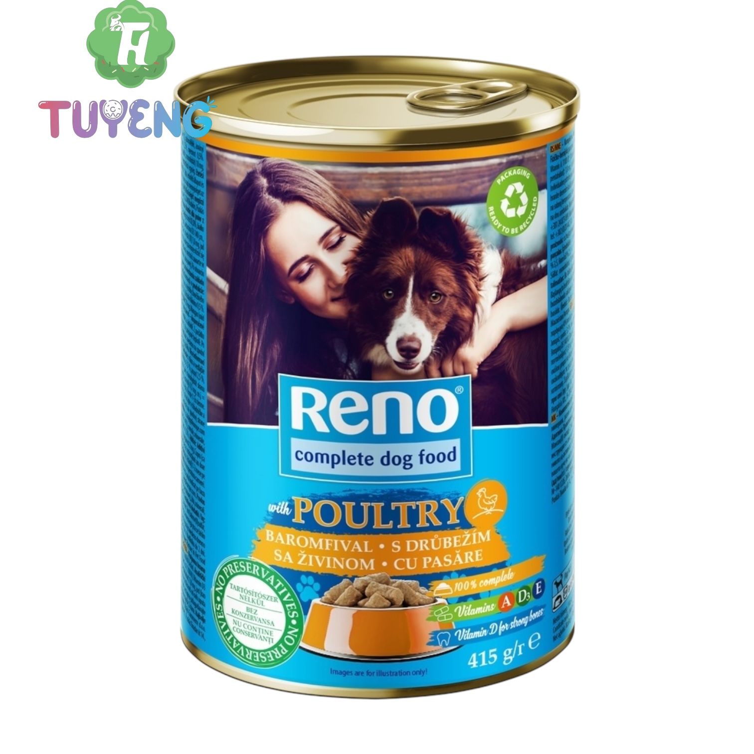 RENO 415 g Kousky Pes Kuřecí