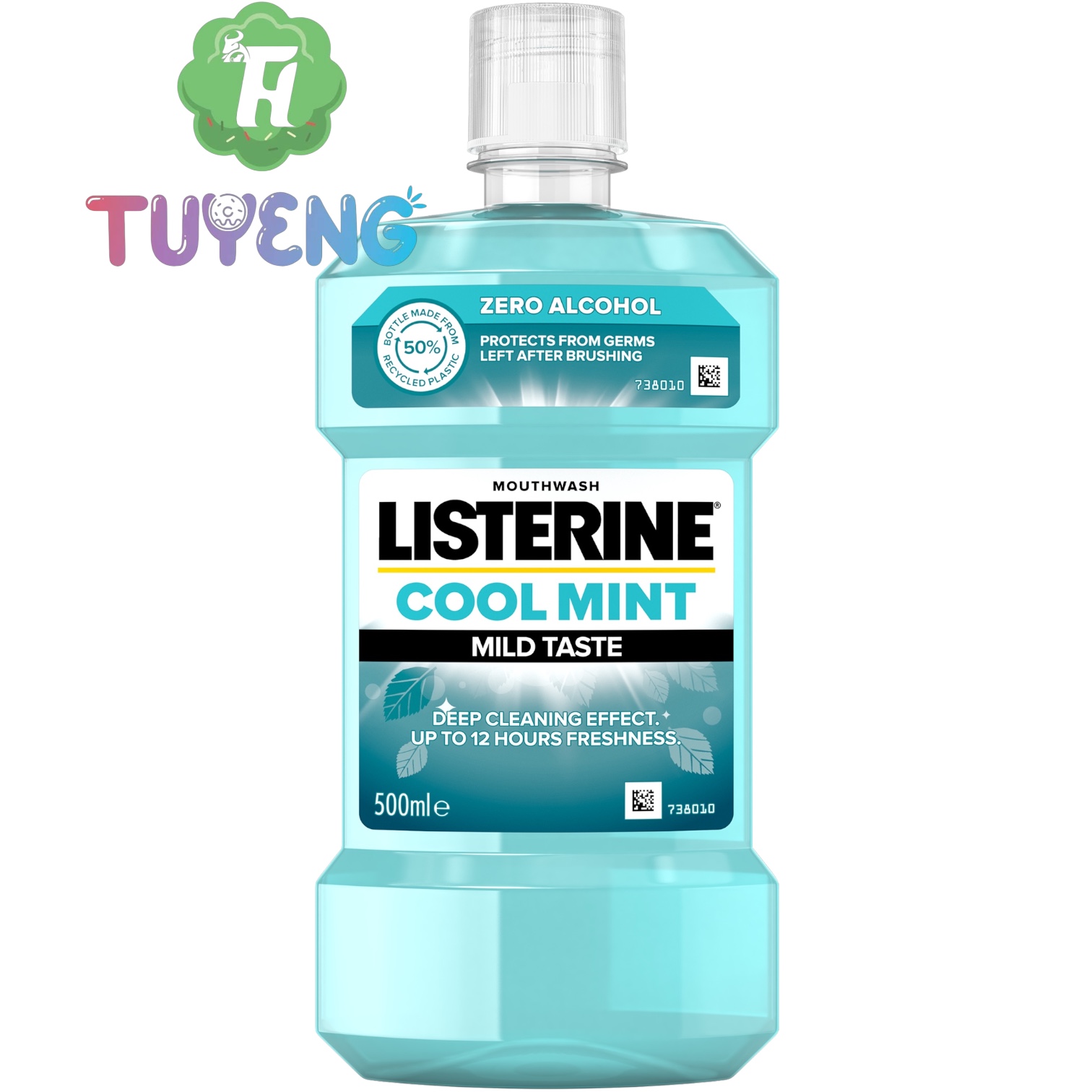 LISTERINE 500 ml Cool Mint Lagodny Smak