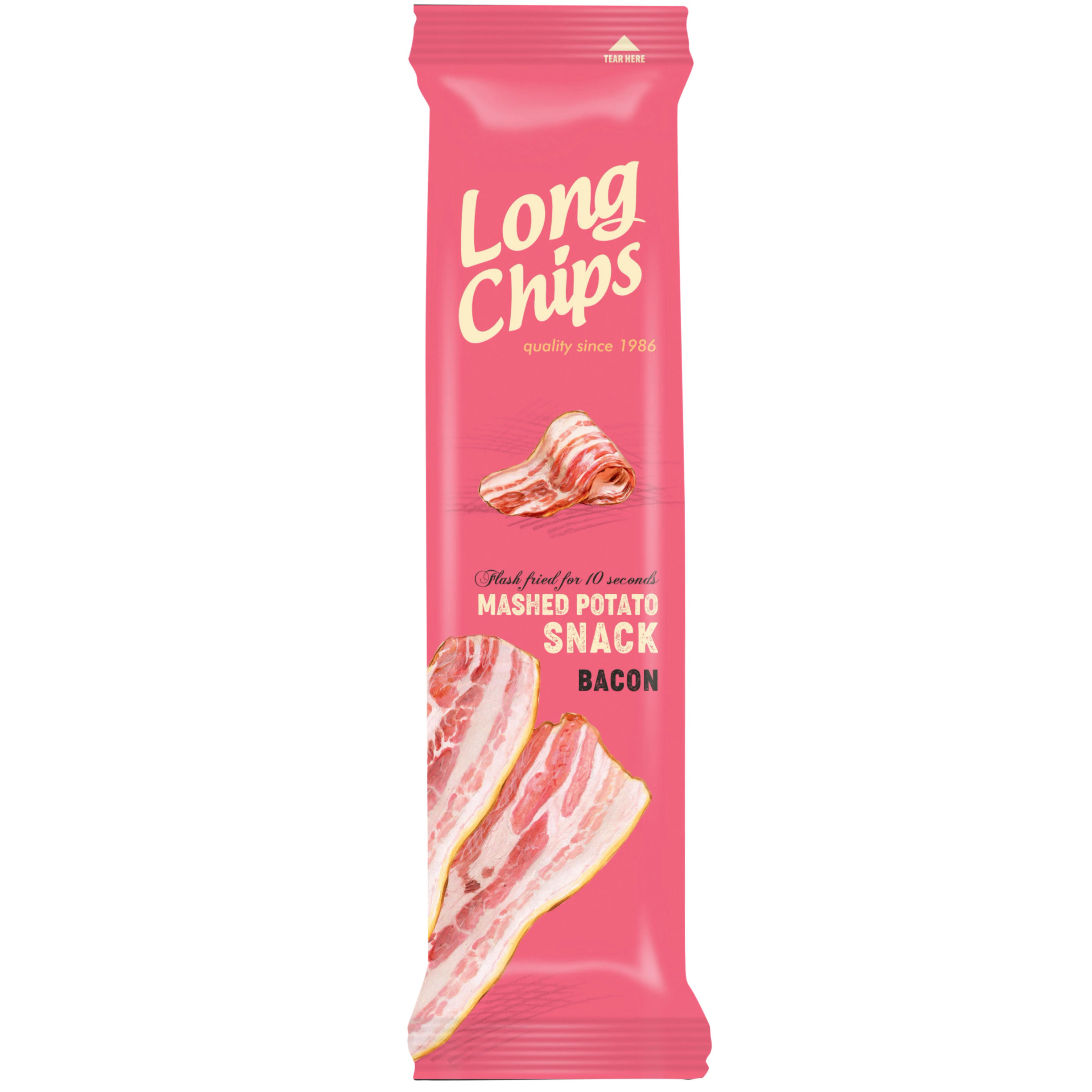 LONGCHIPS Mashed Potato Snack Bacon 20x75g TuyenG