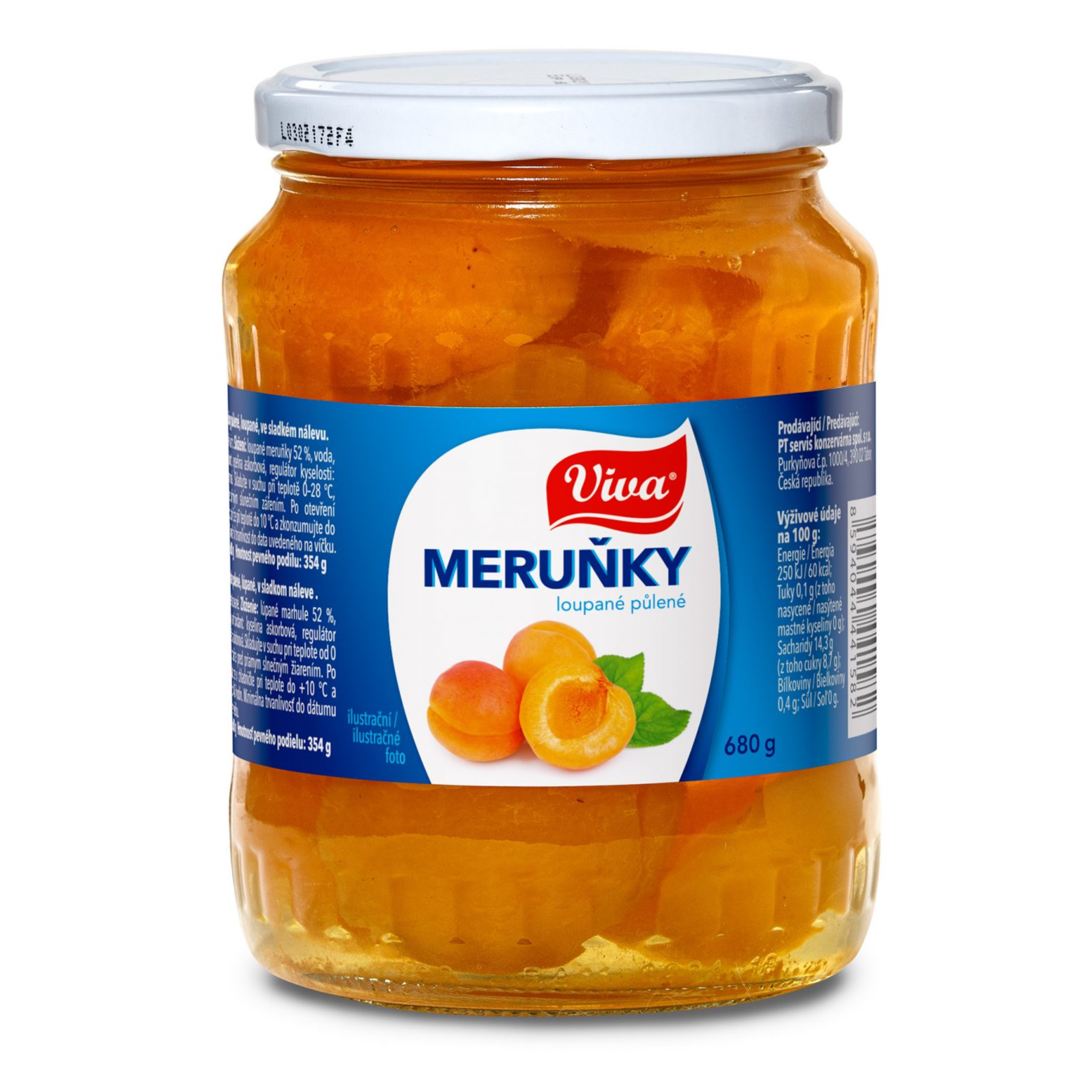 VIVA Meruňky 680 g