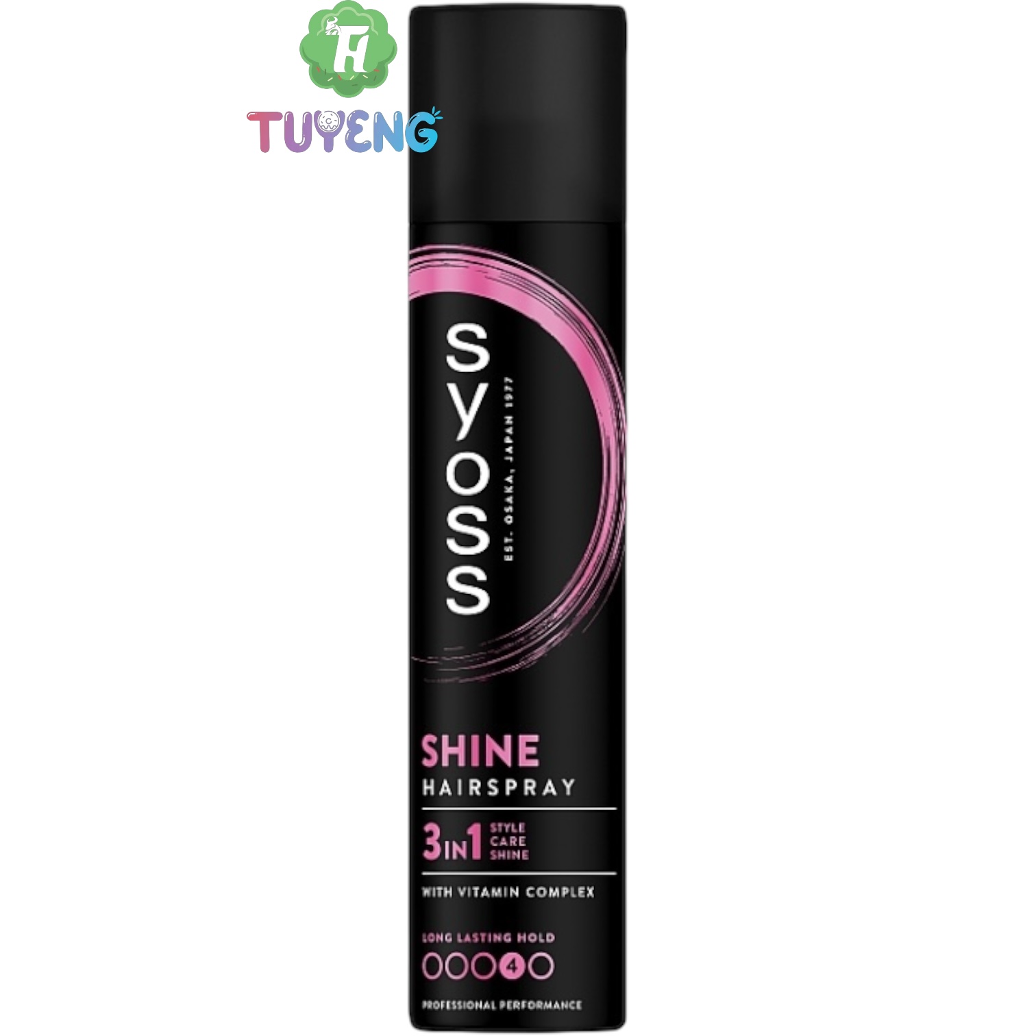 SYOSS Hair Spray 3in1 Shine 4 300 ml