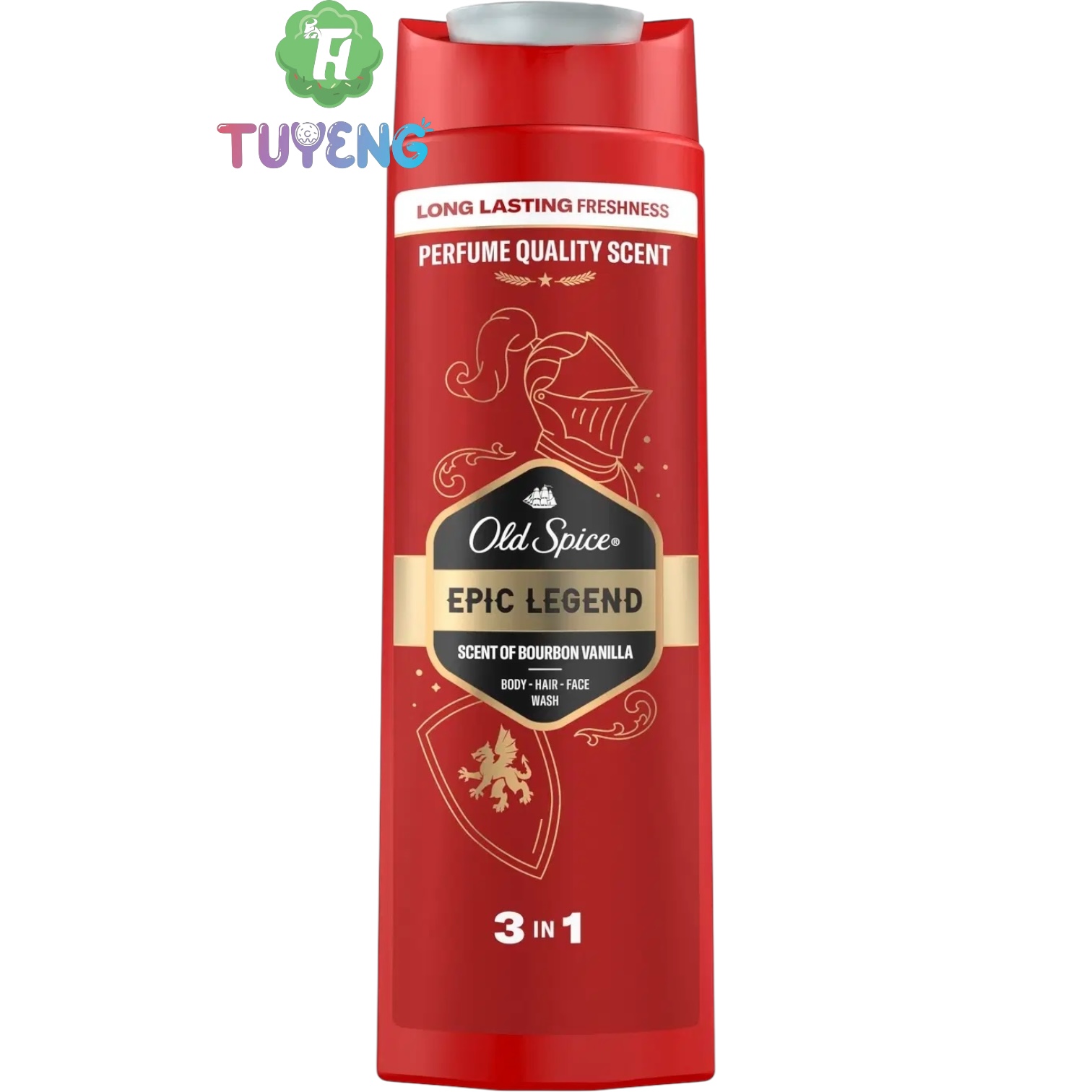 Old Spice Epic Legend sprchový gel na obličej, tělo a vlasy pro muže 400 ml
