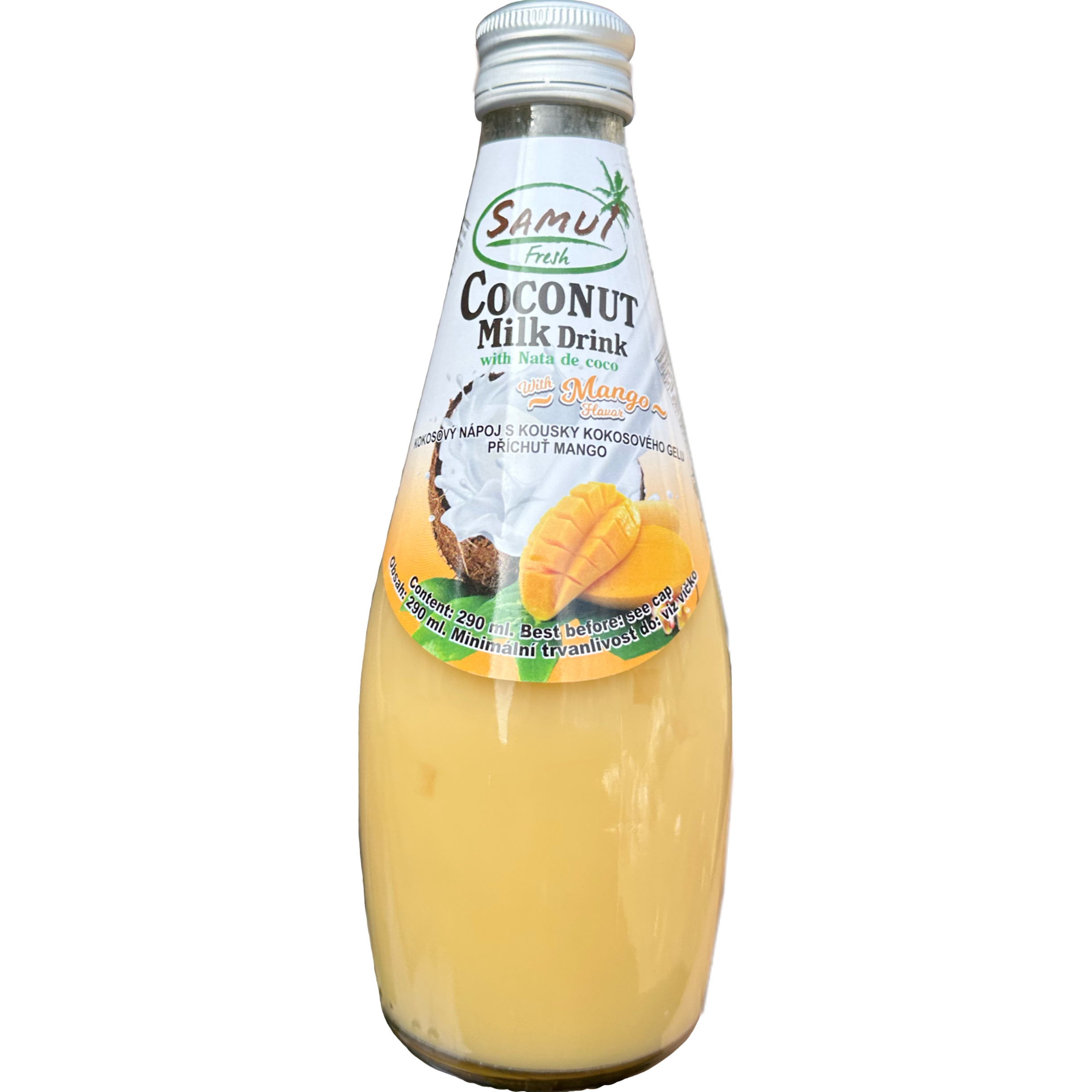SAMUI Coconut Milk Drink Mango 24x290ml TuyenG