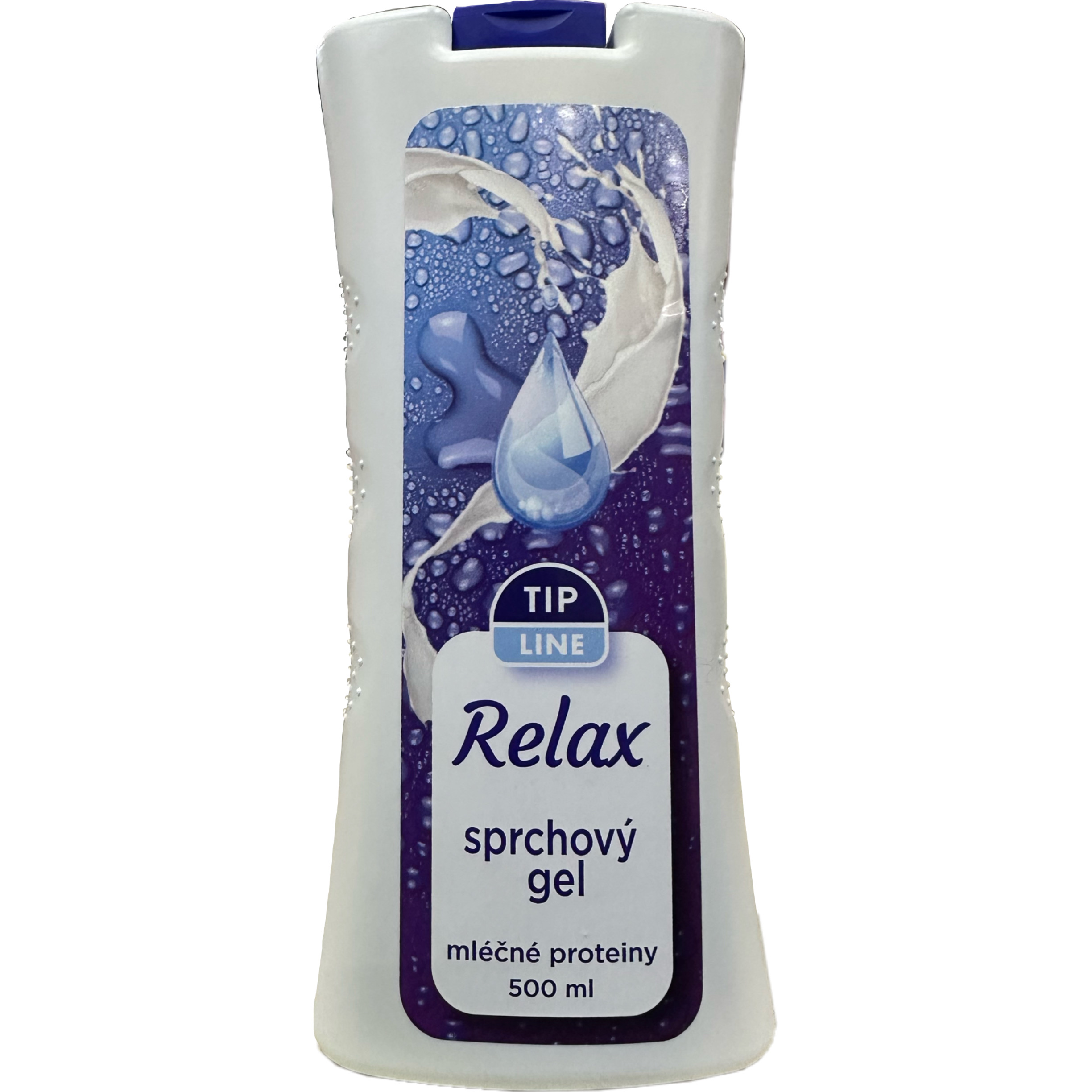 TIP Line Relax Sprchový Gel Mléčné Proteiny 500 ml