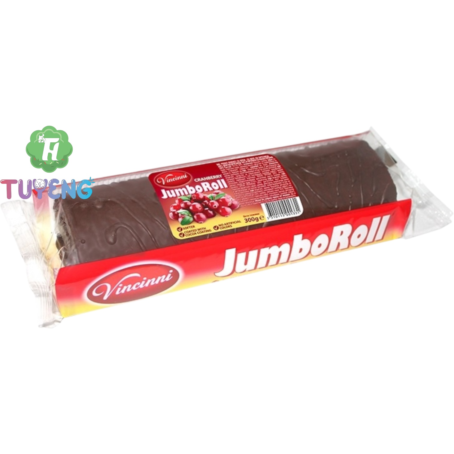 VINCINNI Jumbo Roll Cranberry 300 g
