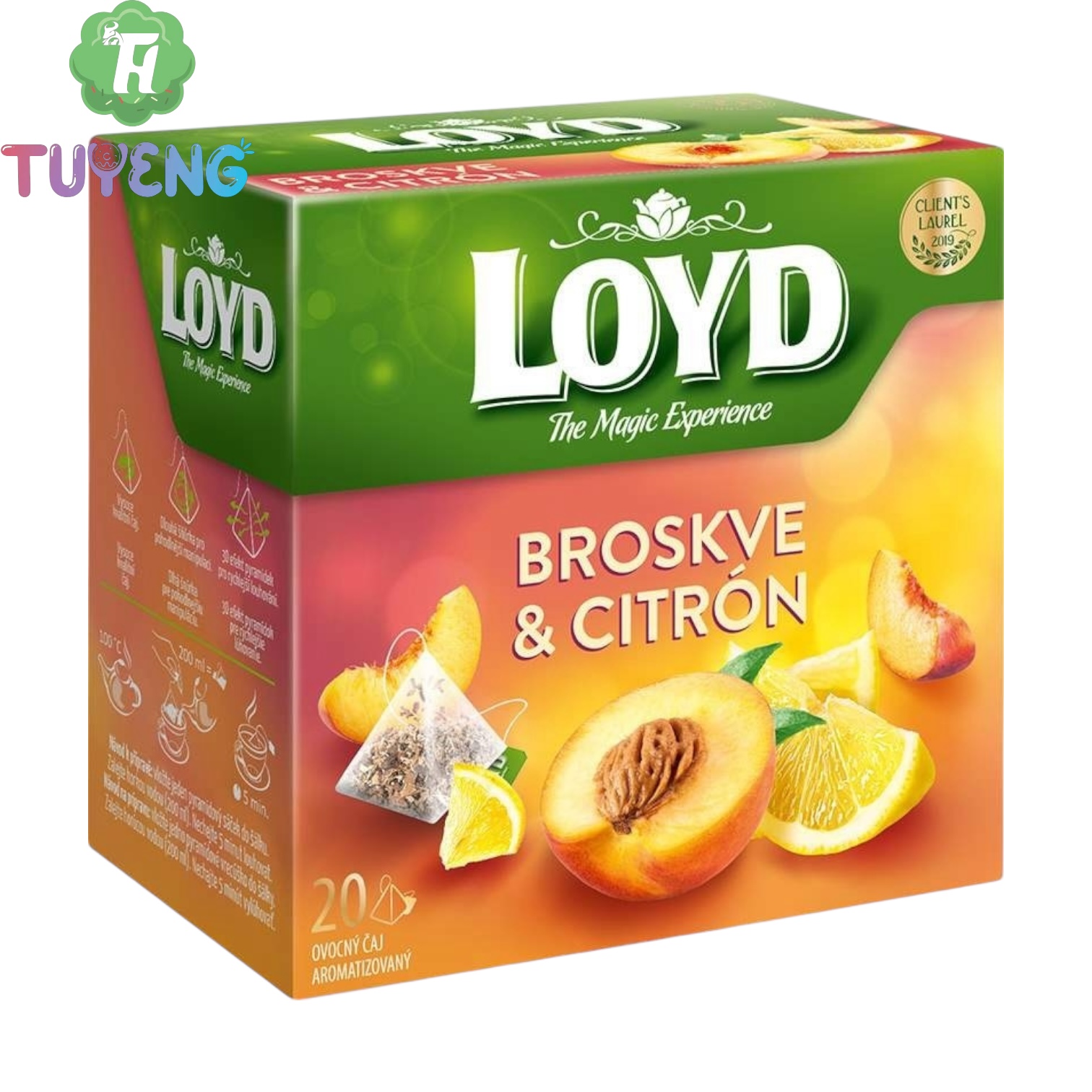 LOYD Broskve& Citrón 2 g