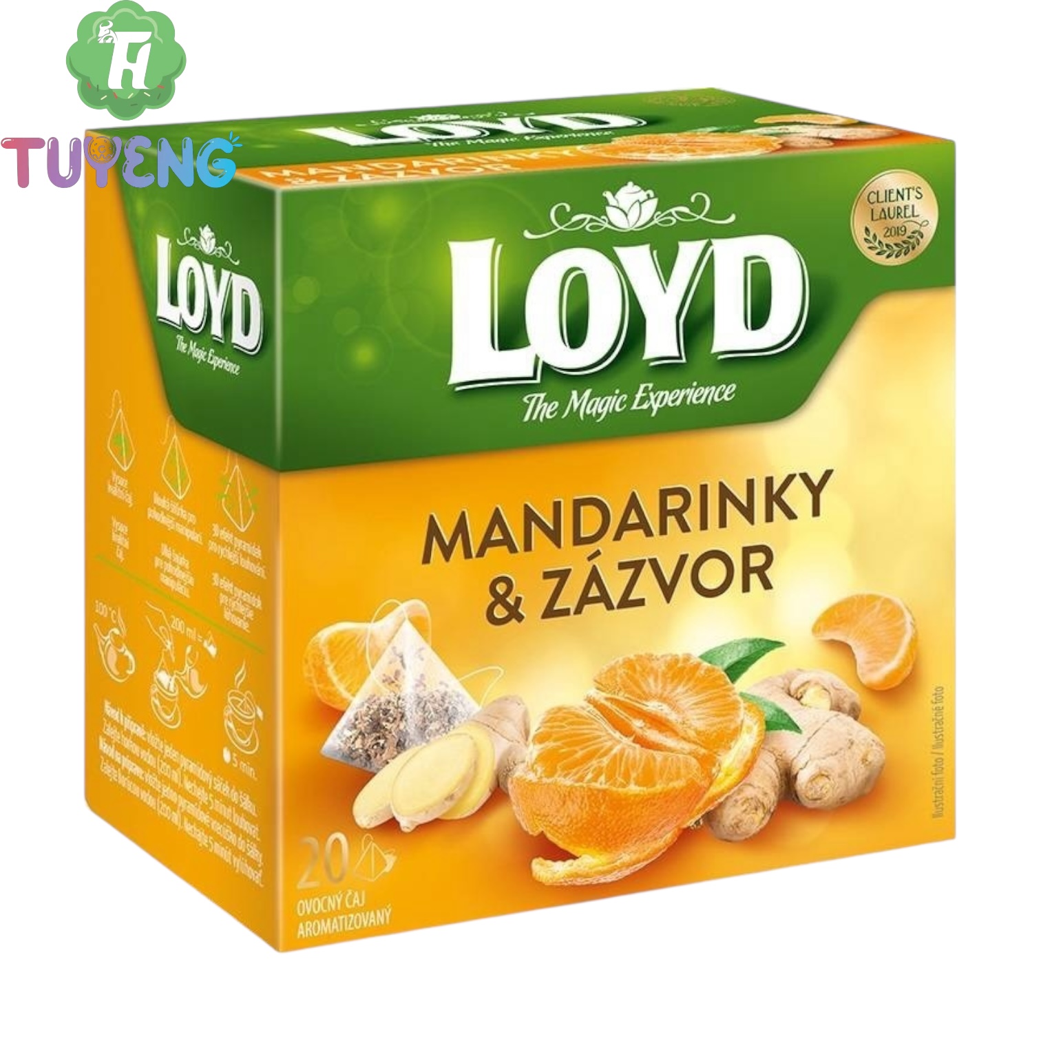 LOYD Mandarinky& Zázvor 2 g