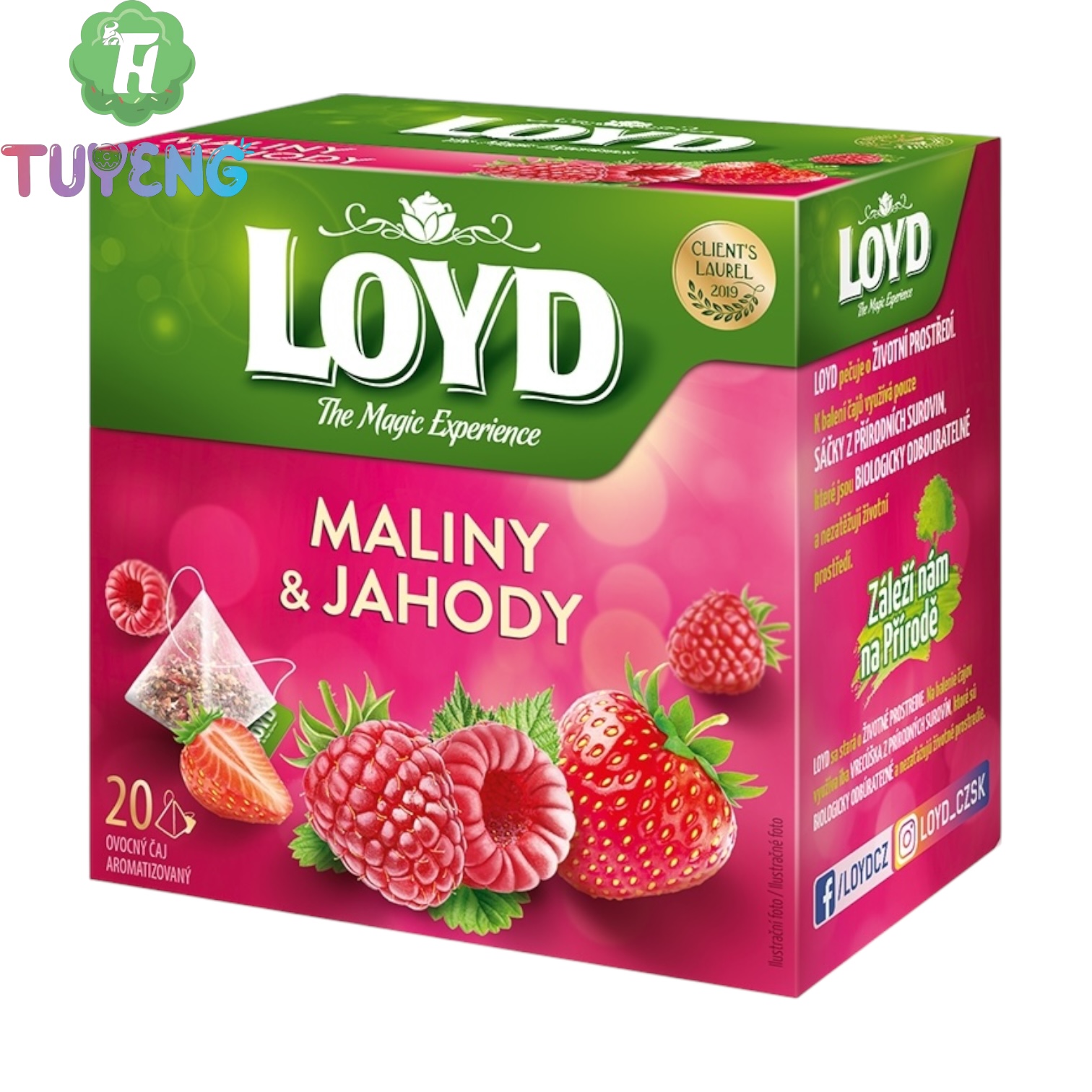LOYD Maliny& Jahody 2 g