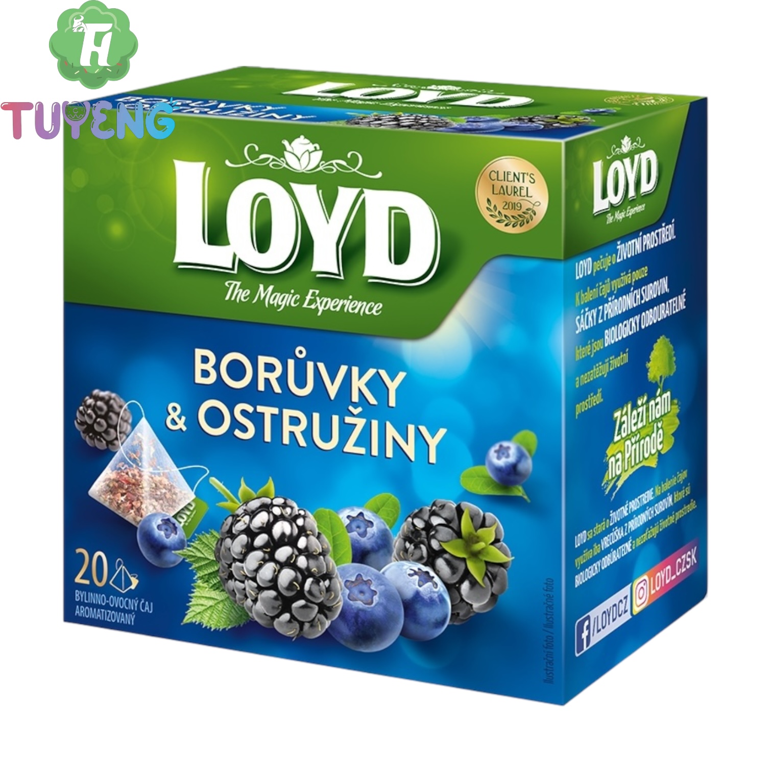 LOYD Borůvky& Ostružiny 2 g
