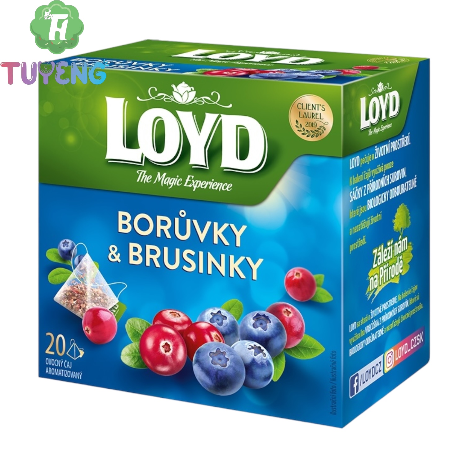 LOYD Borůvky& Brusinky 2 g