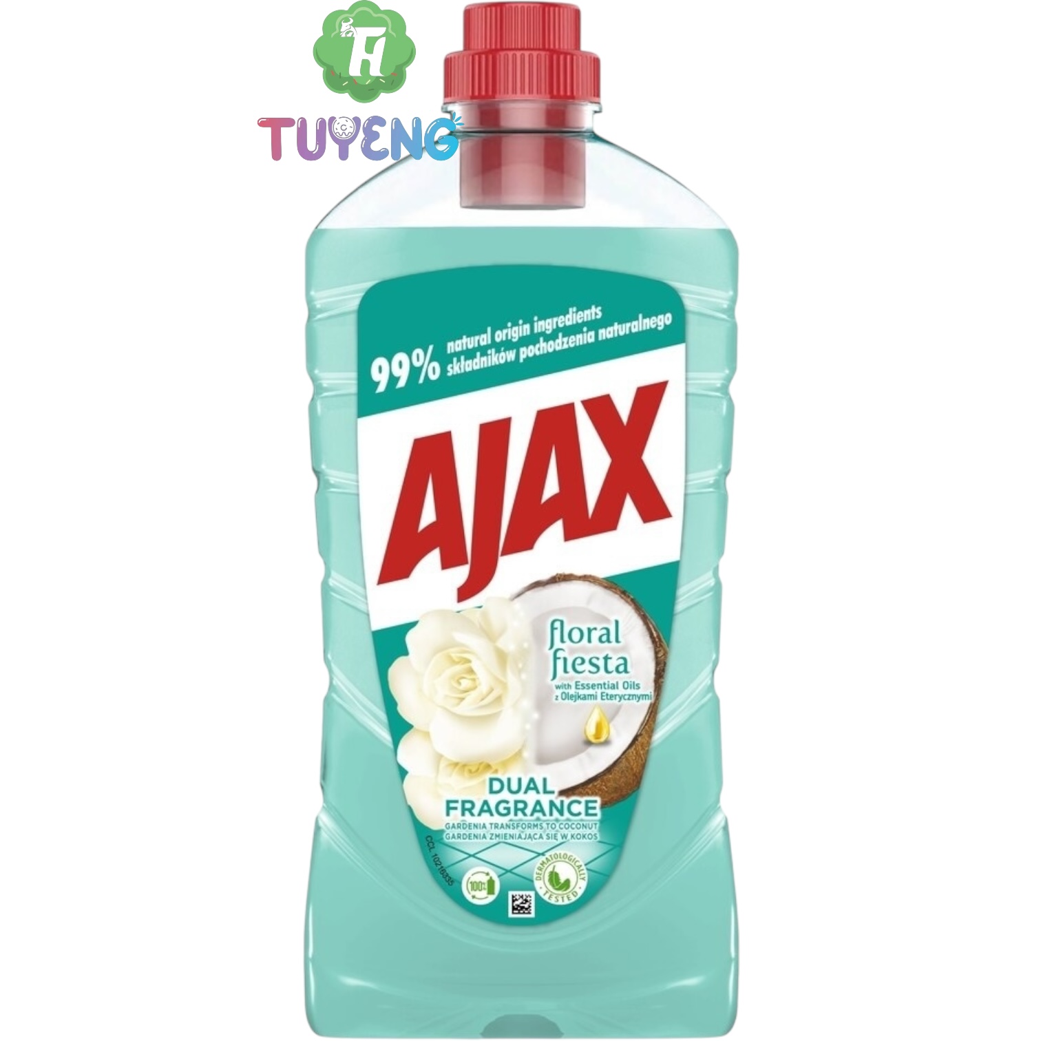AJAX Dual Fragrance Gardenia Coconut 1 l