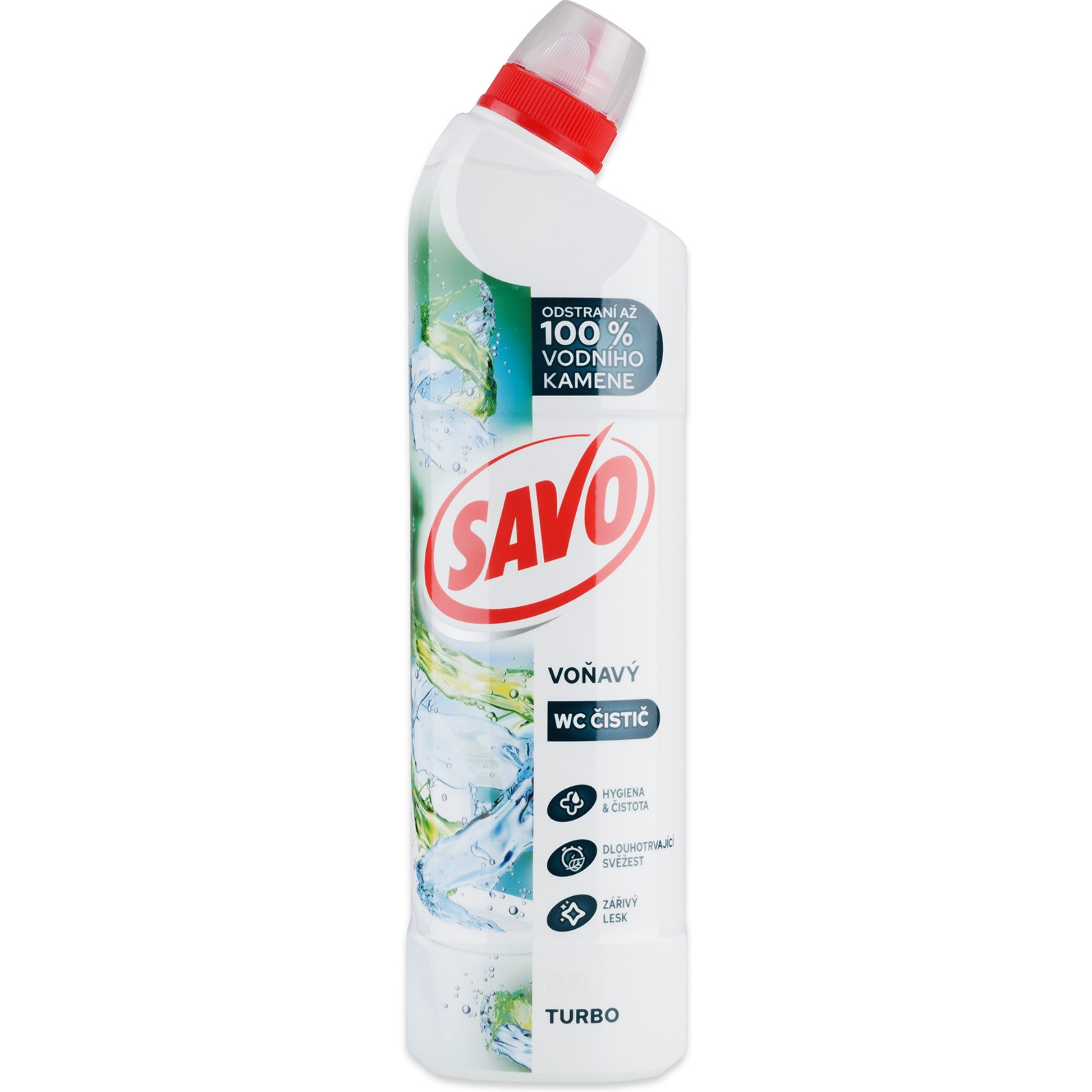 SAVO Voňaný WC Čistič Turbo 700 ml