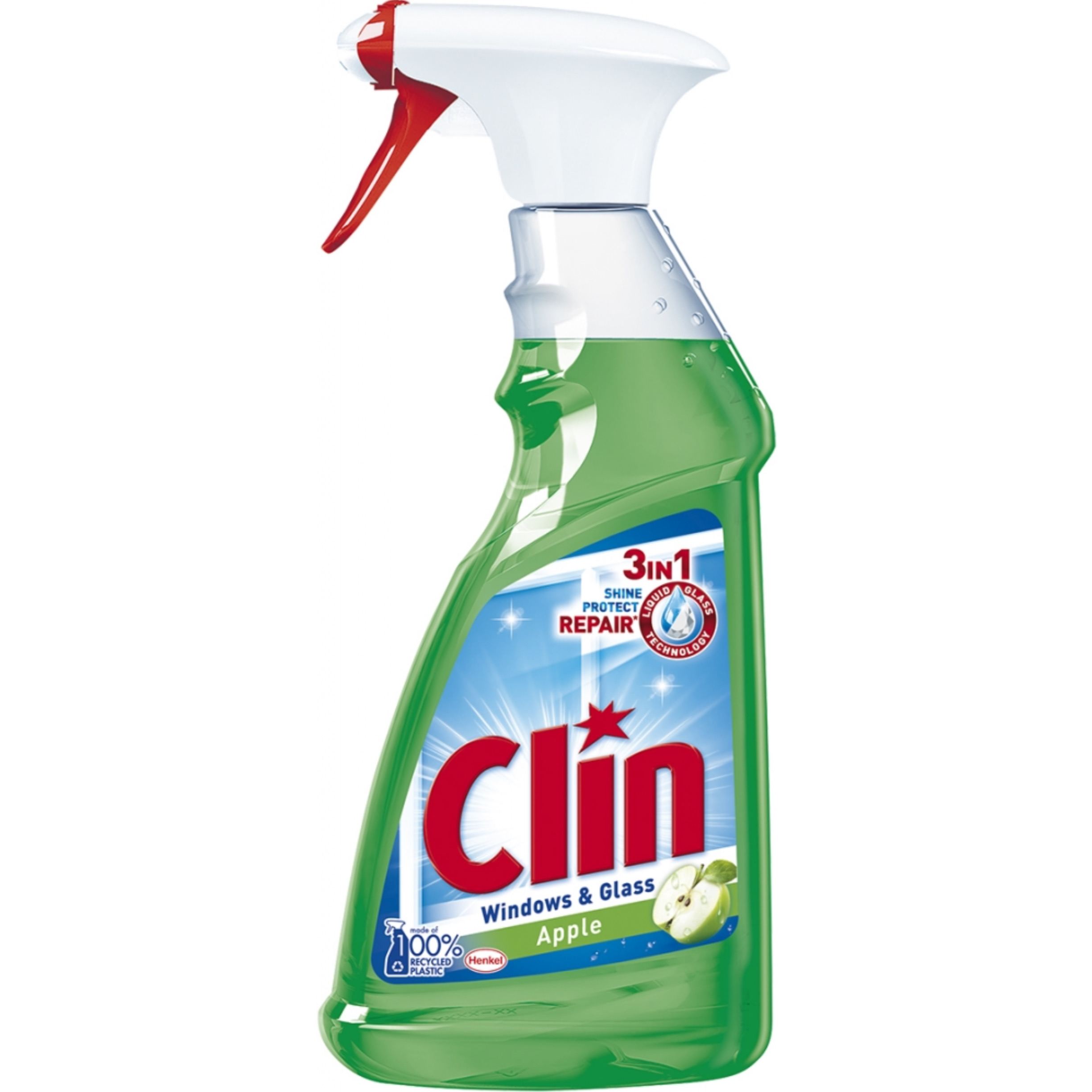CLIN Windows& Glass Apple 500 ml