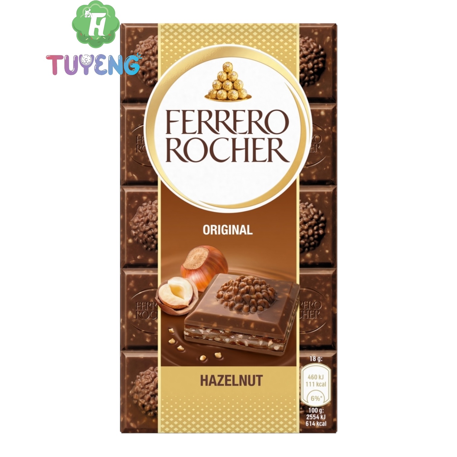 FERRERO Rocher Milk Hazelnut 90 g