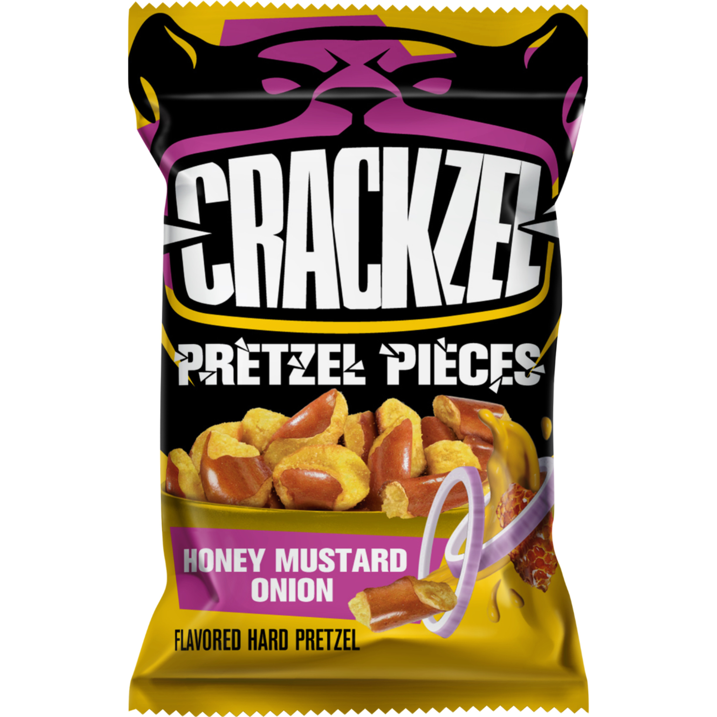 CRACKZEL Pretzel Pieces Honey Mustard Onion 65 g
