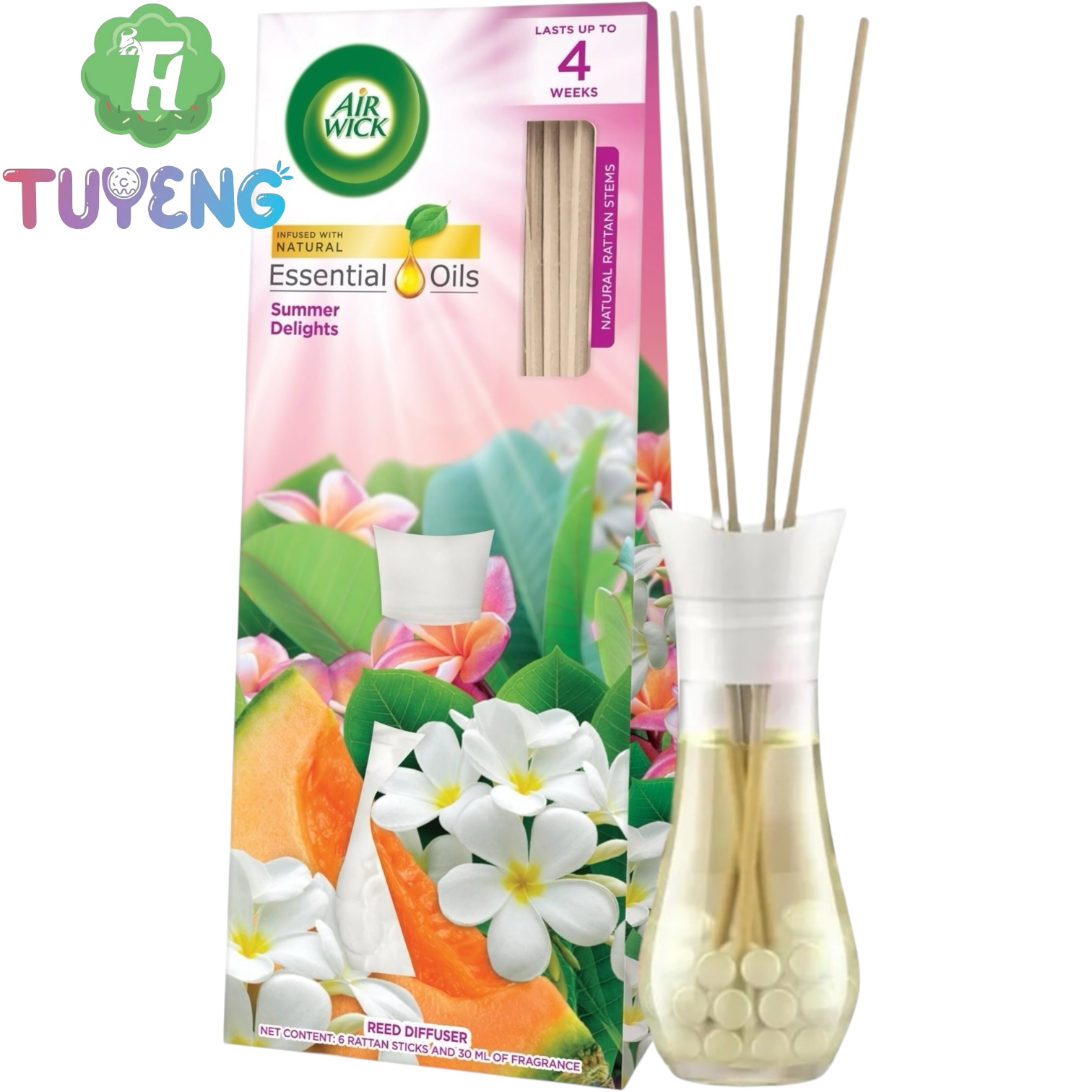 AIRWICK Vonné Tyčinky Summer Delights 30 ml