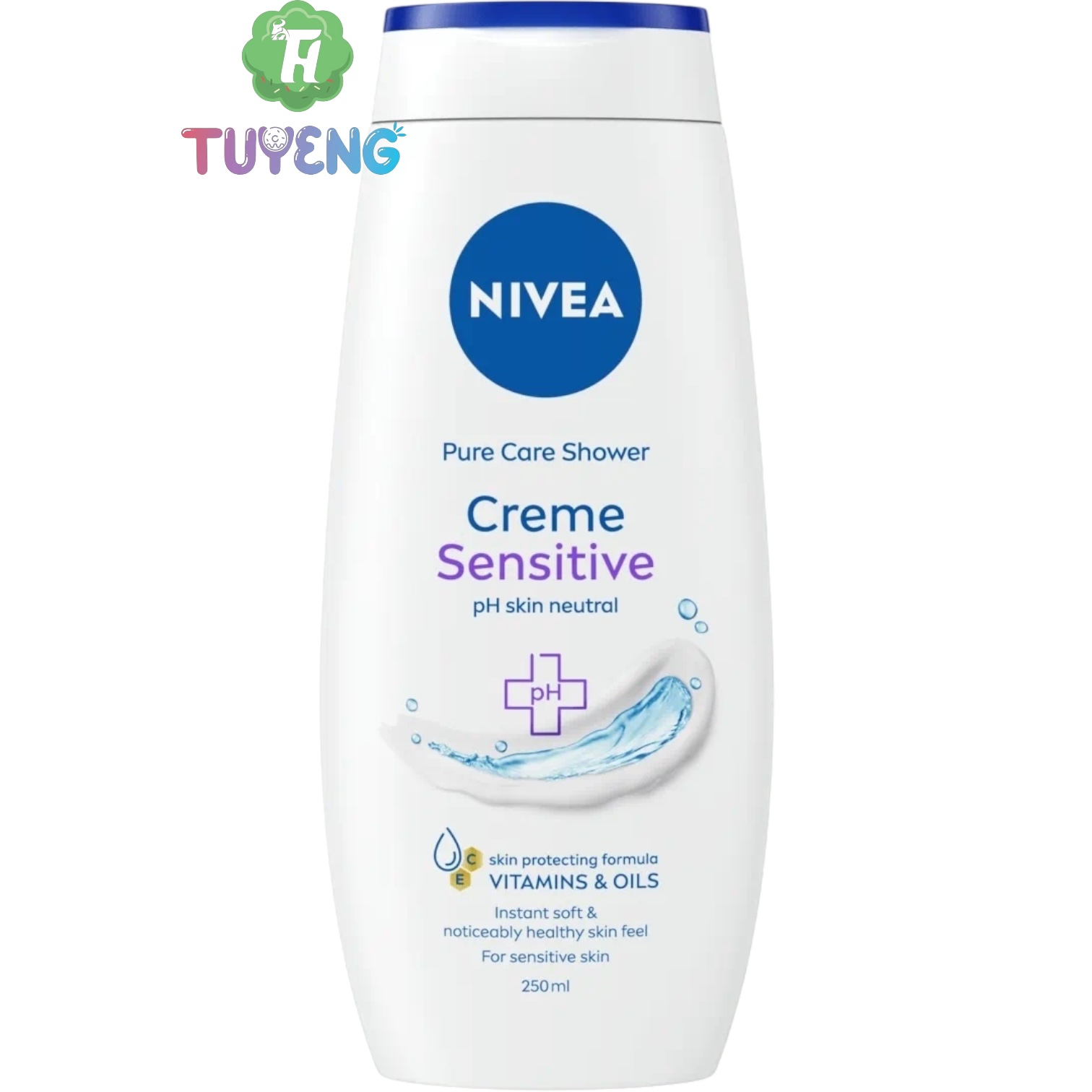 Nivea Creme Sensitive sprchový gel 250 ml