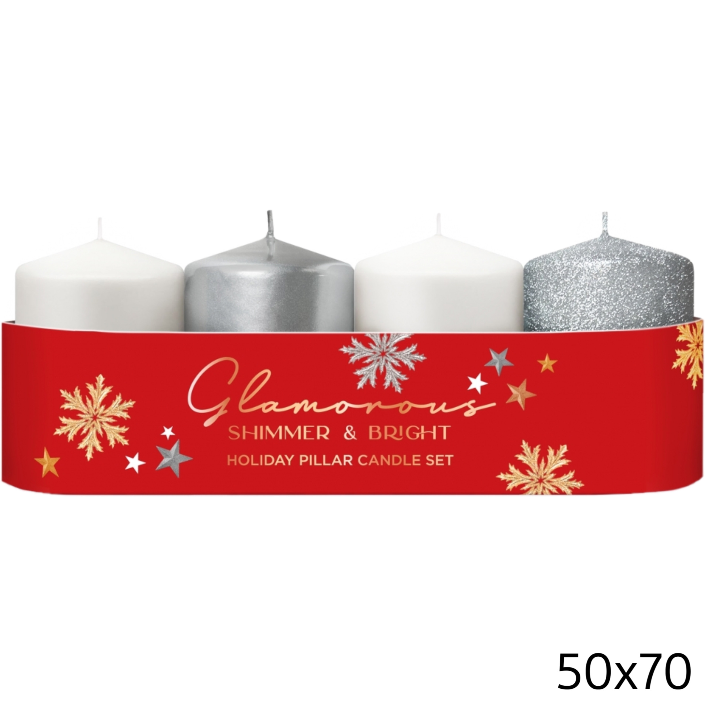 BARTEK Advent 50×70 Stříbrný Mix 450 g