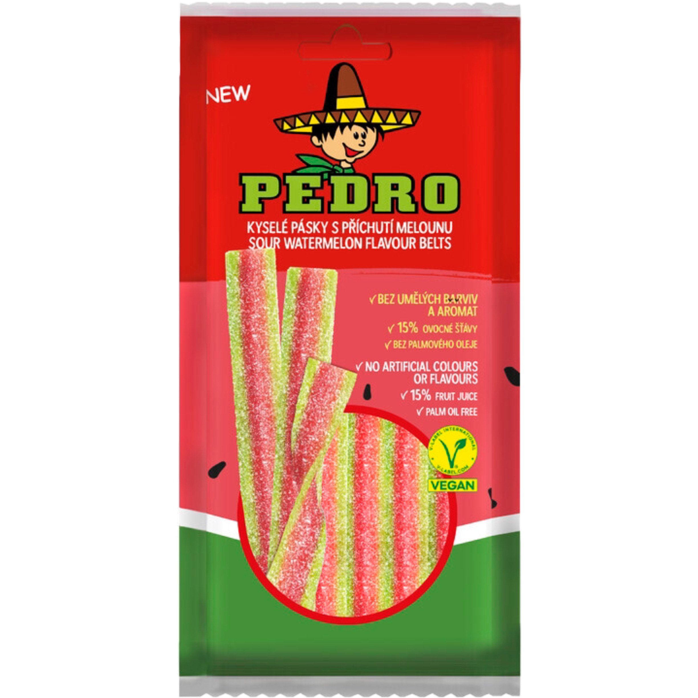 PEDRO Belts Sour Watermelon 80 g