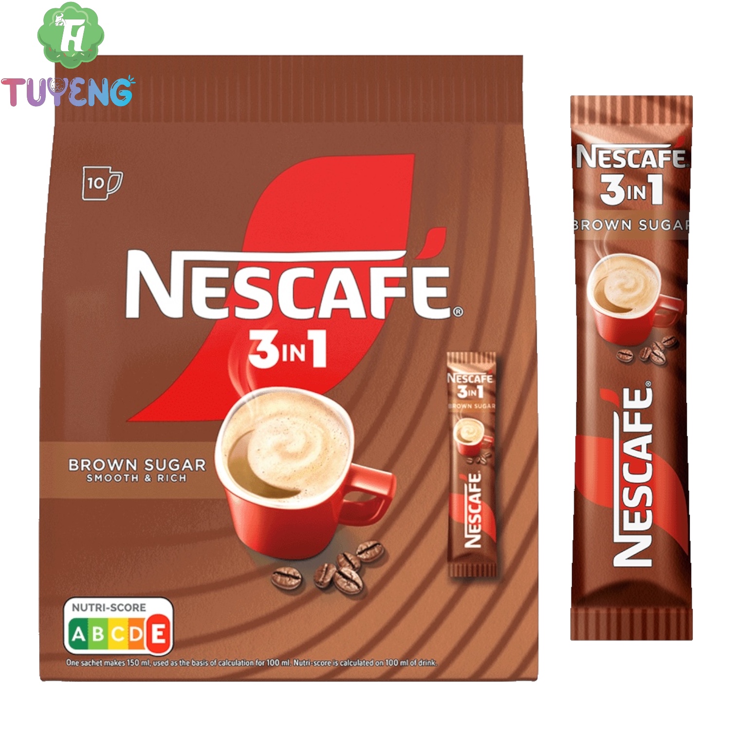 NESCAFE 3in1 Brown Sugar Smooth&Rich 16 g