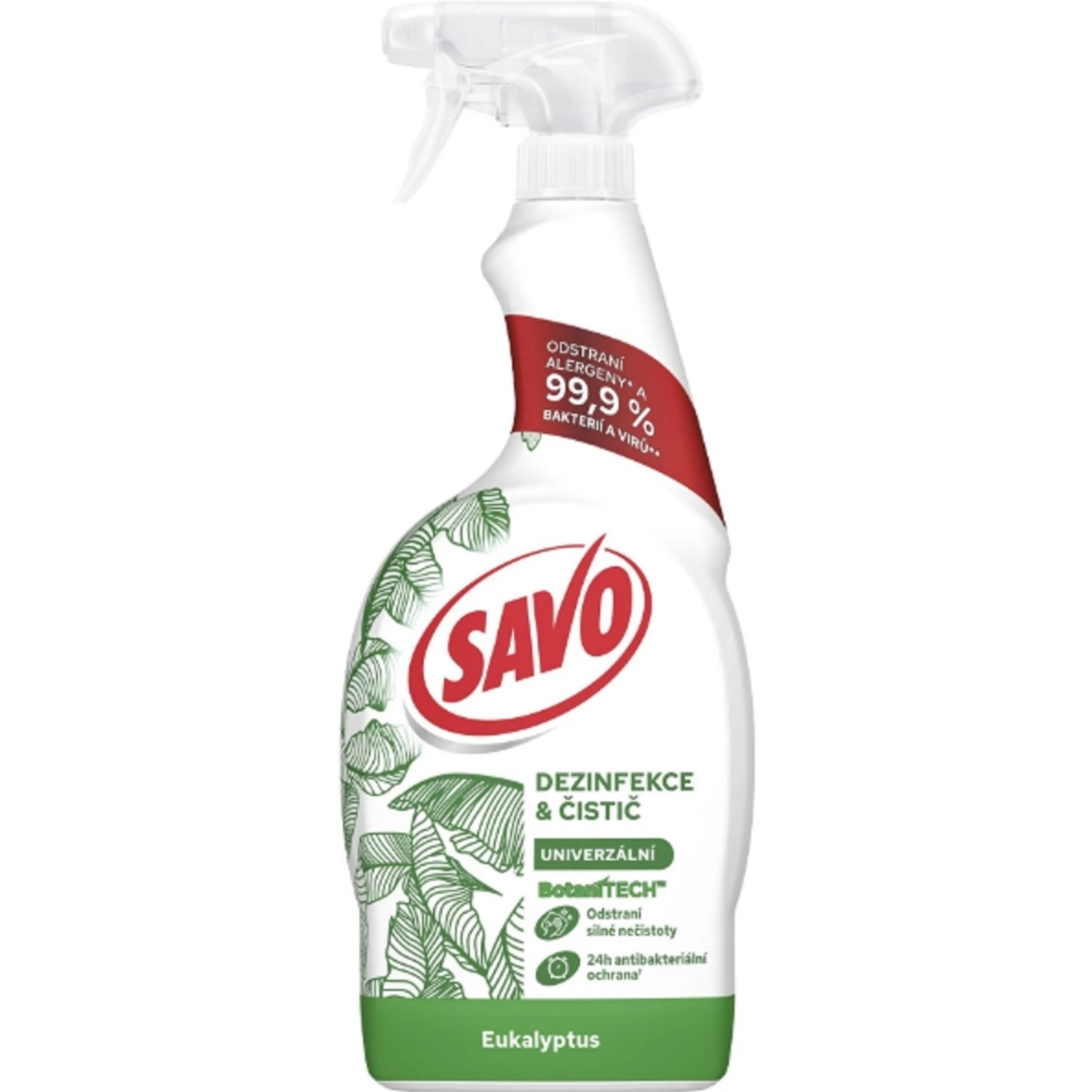 SAVO Dezinfekce&Čistič Univerzální Eukalytus 700 ml
