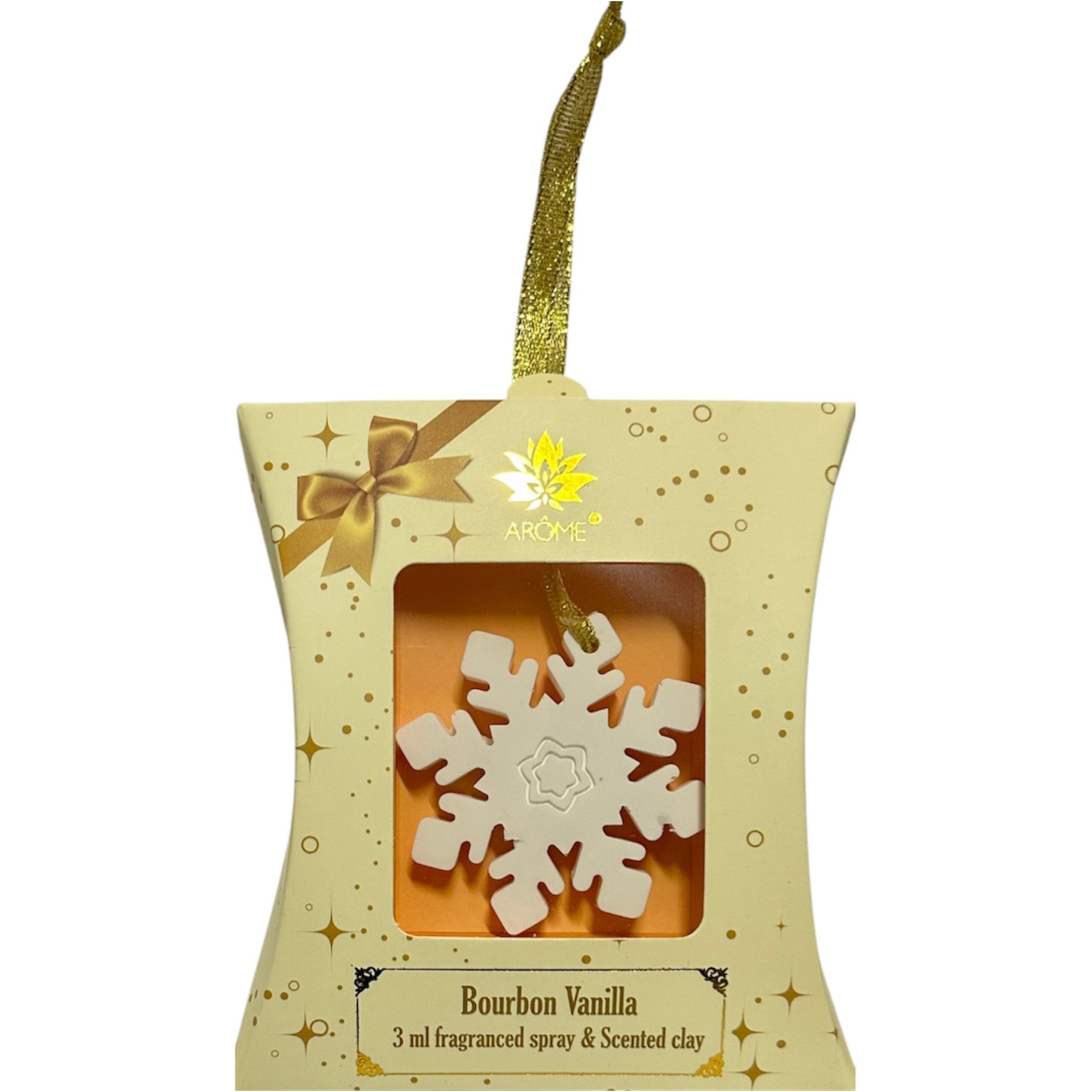AROME 3 ml Fragranced Spray&Scented Clay Bourbon Vanilla