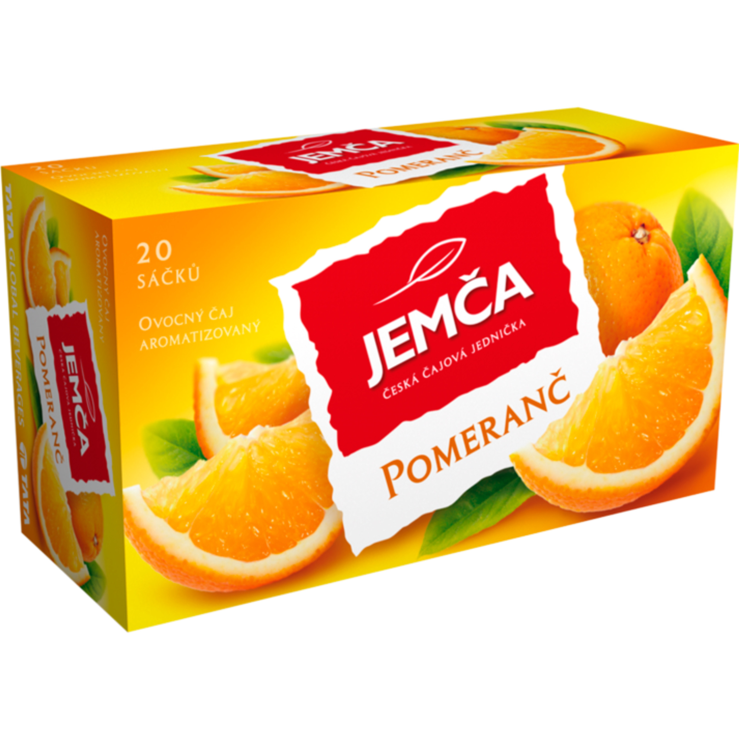 JEMČA Ovocný Čaj Pomeranč 20×2 g