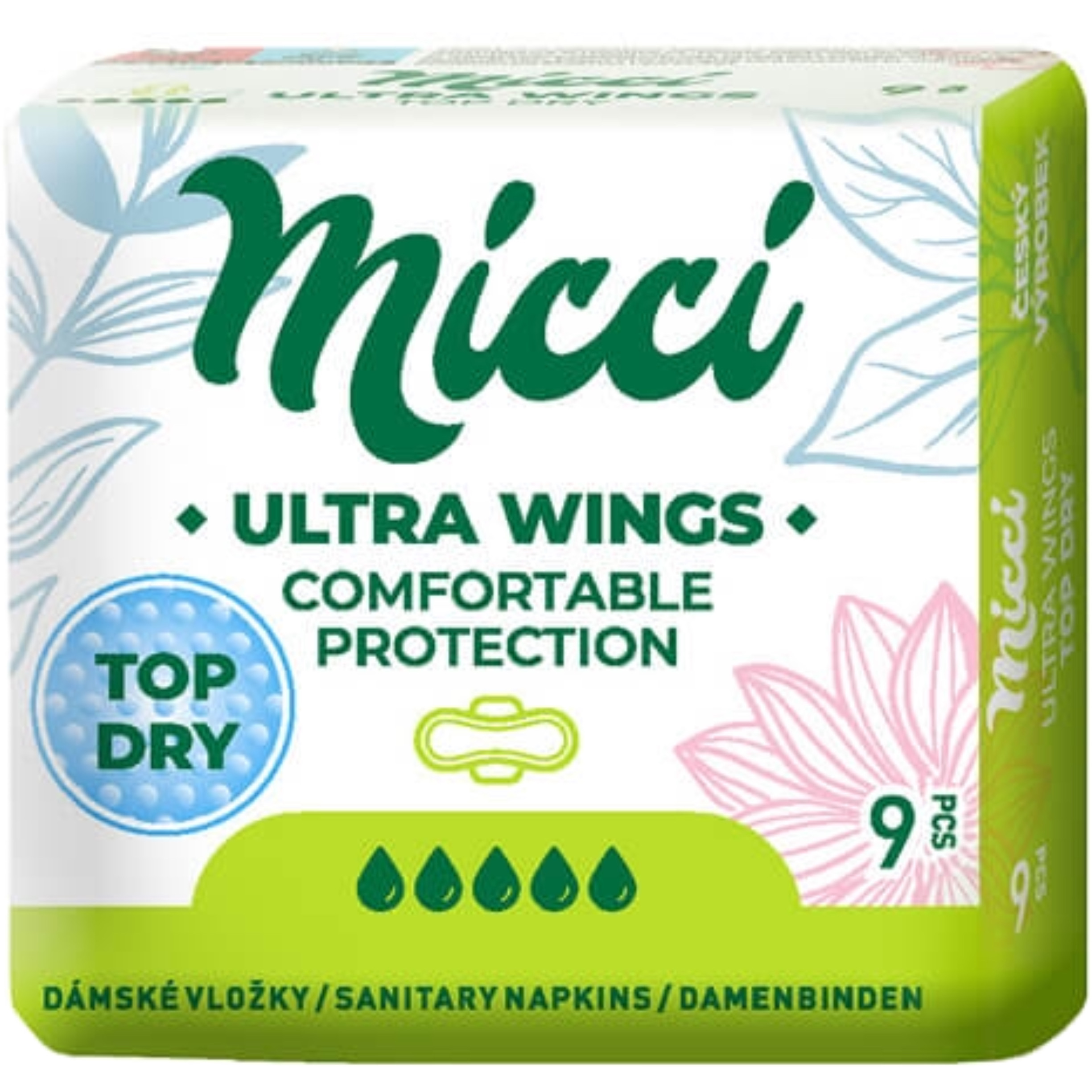 MICCI Ultra Wings Comfortable Protection 10pcs
