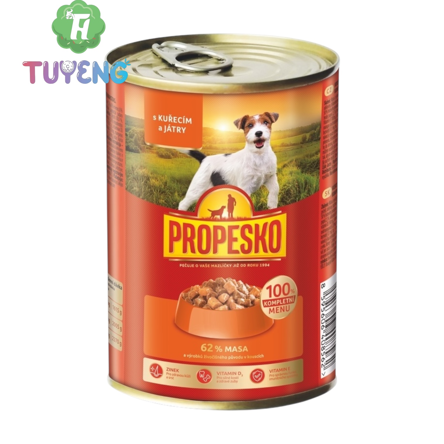 Propesko 415 g Kousky Pes S Kurecim A Jatry