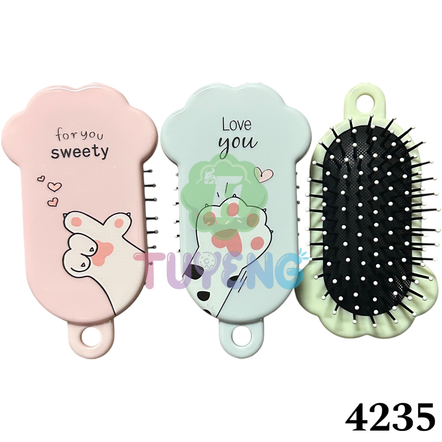 Hřeben Na Vlasy 13,5cm 1 ks 4235 12pcs