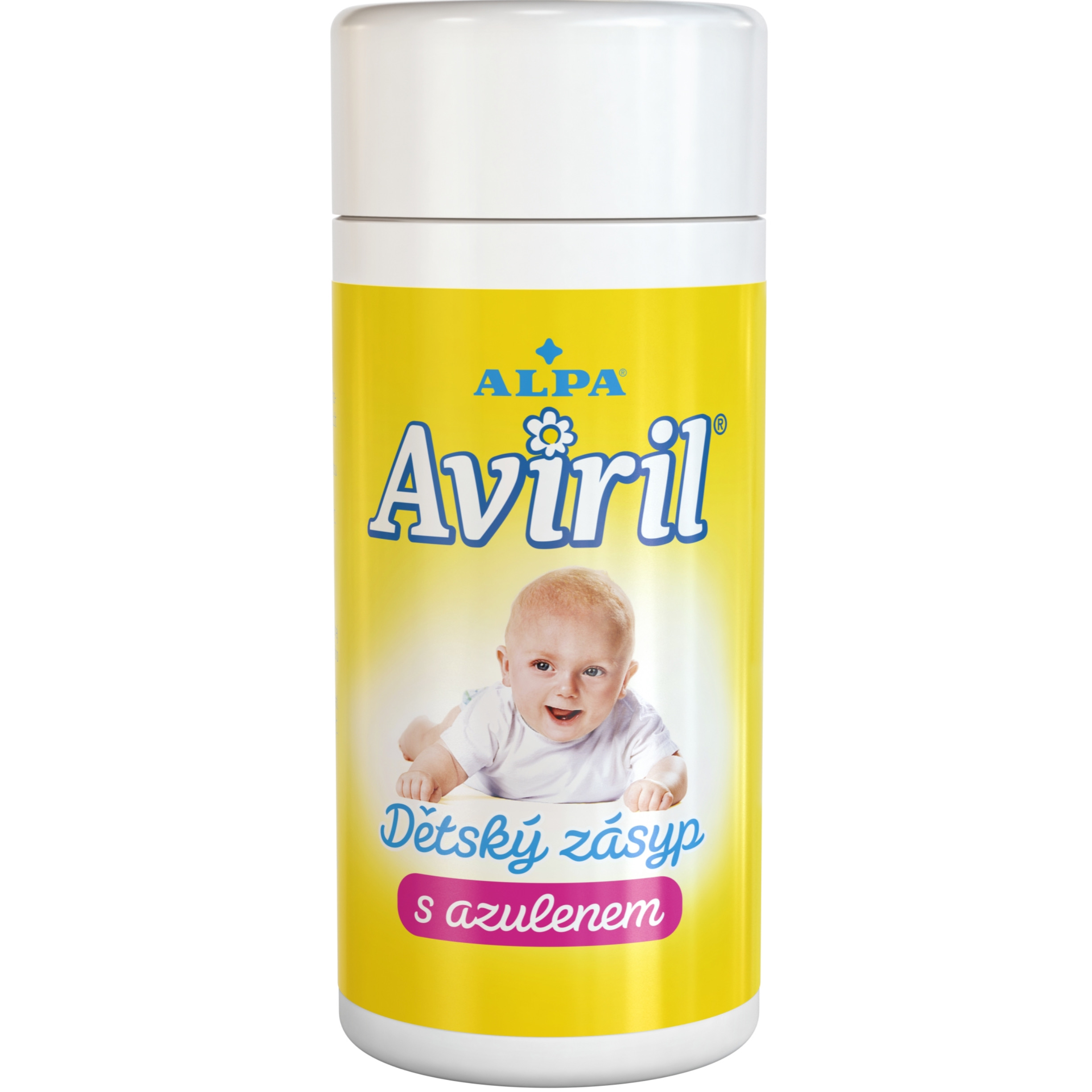 ALPA Aviril Dětský Zásyp S Azulenem 100 g