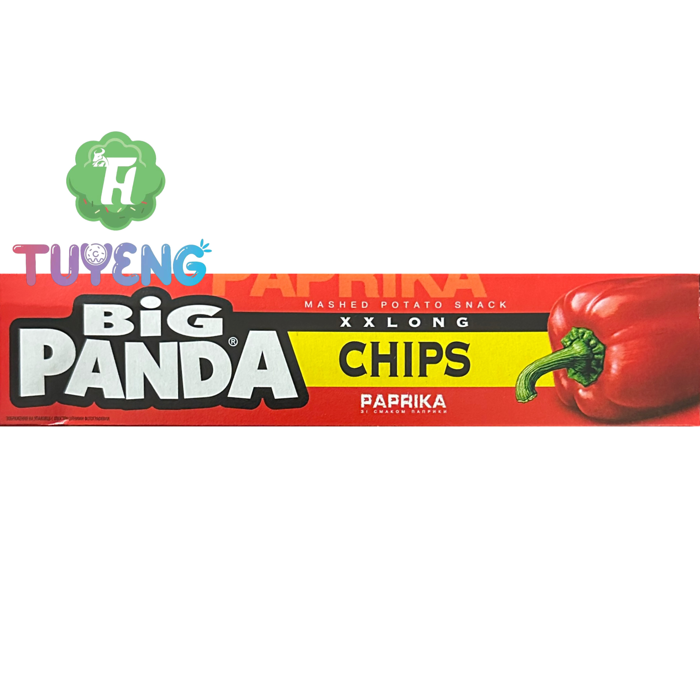 BIG Panda XXLong Chips Paprika 50 g