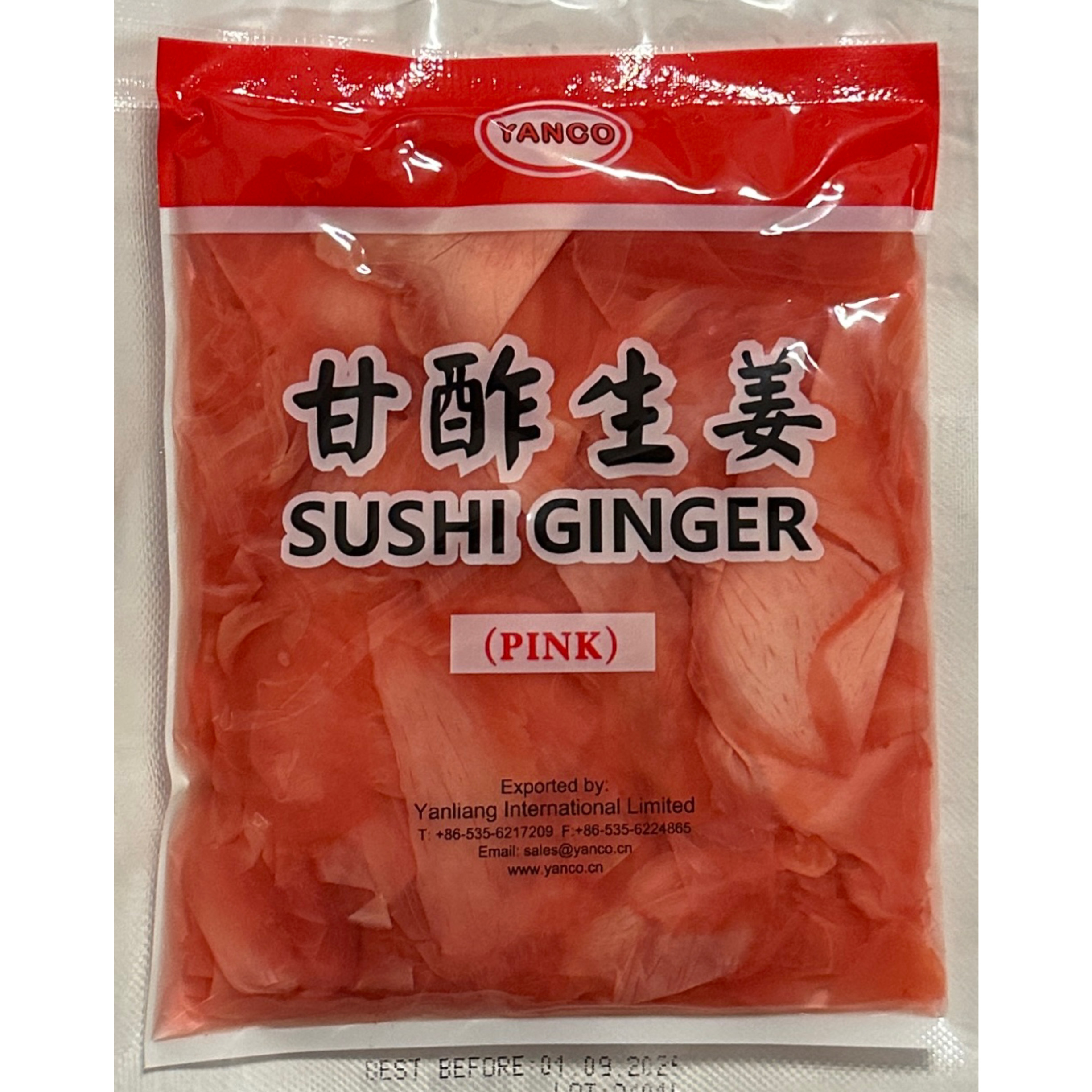 YANCO Sushi Ginger Pink 100 g