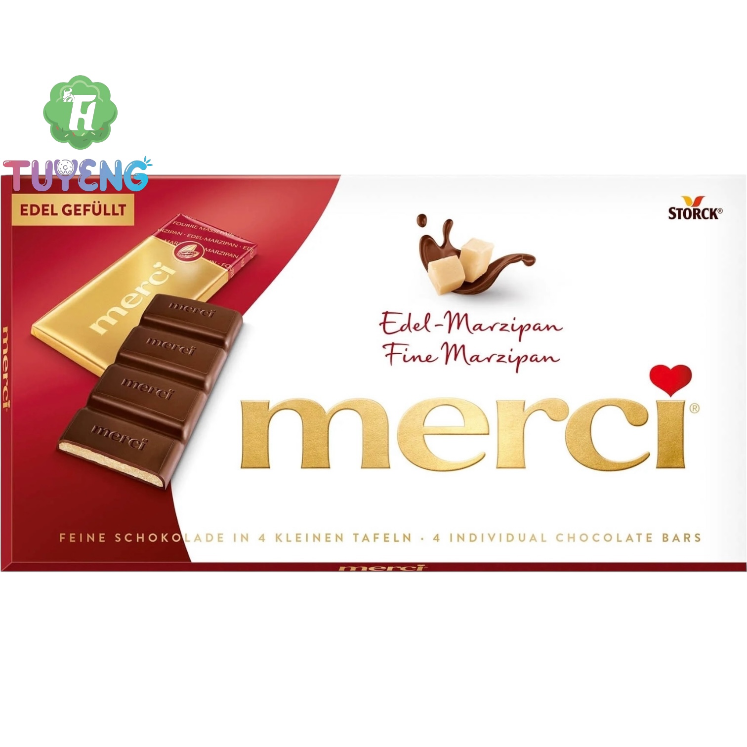 MERCI Chocolate Fine Marzipan 112 g