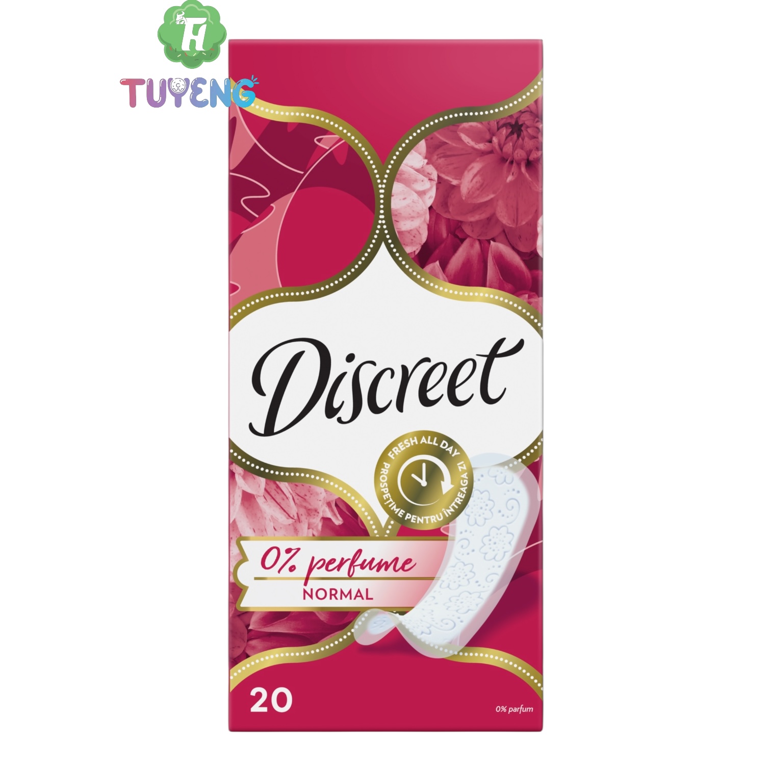 Discreet Intim Normal slipové vložky 20 ks