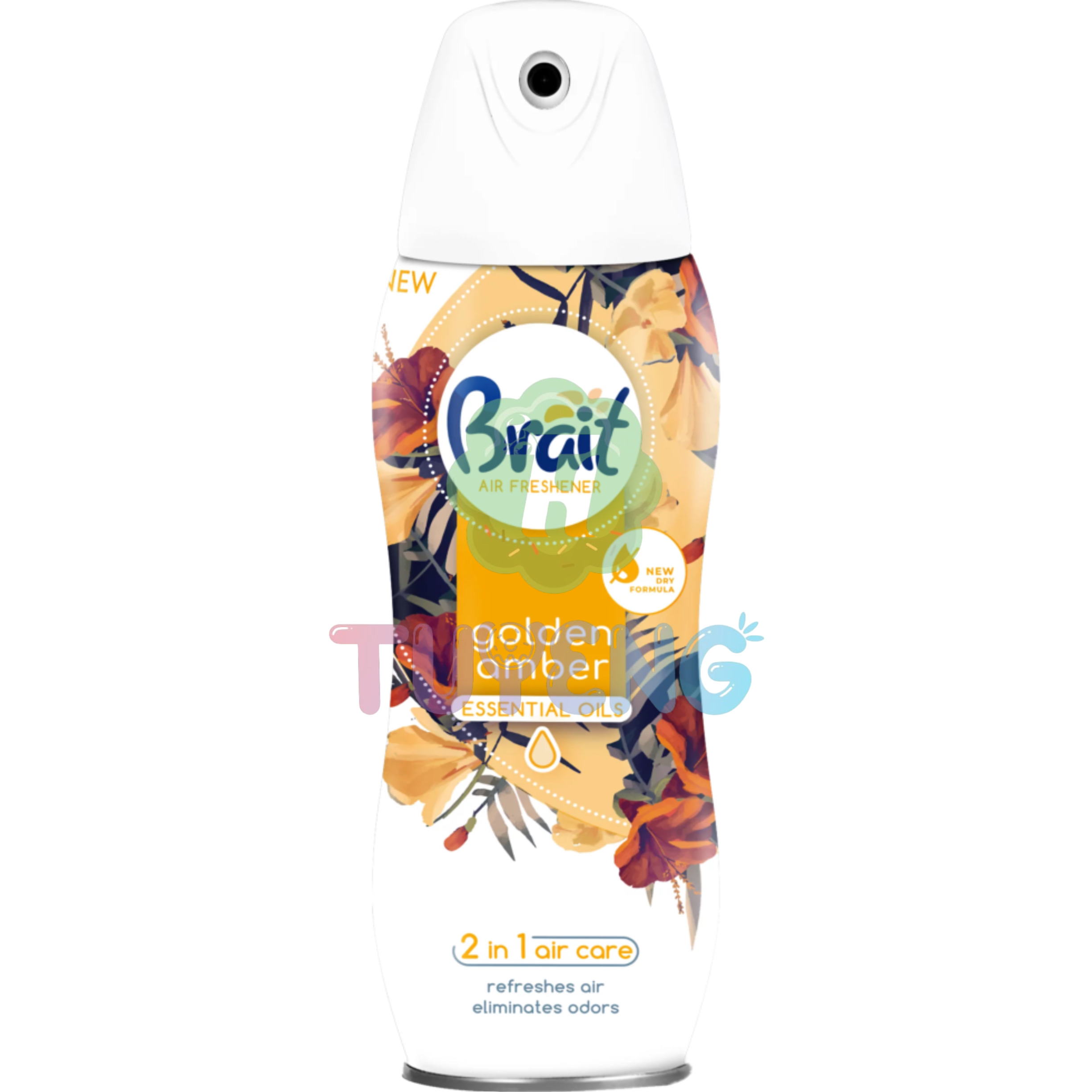 Brait osvěžovač vzduchu Golden Amber 2v1 300 ml
