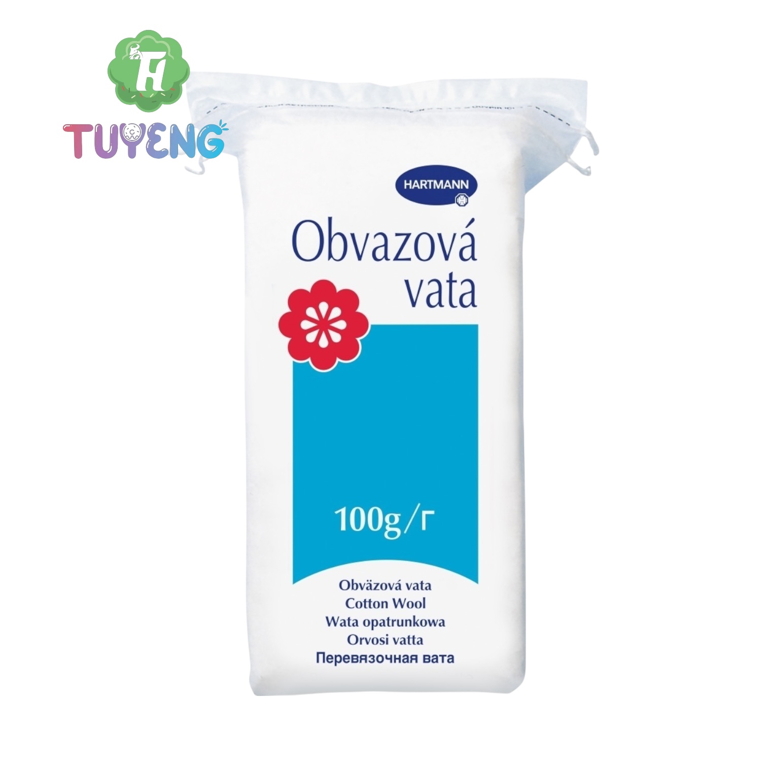 Hartmann-Rico vata obvazová skládaná 100 g
