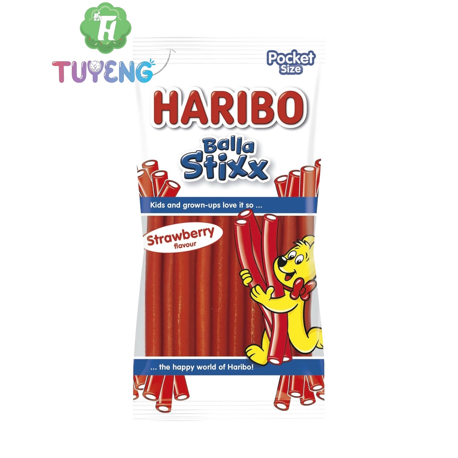 Haribo Balla Stixx pendreky Jahoda 80 g
